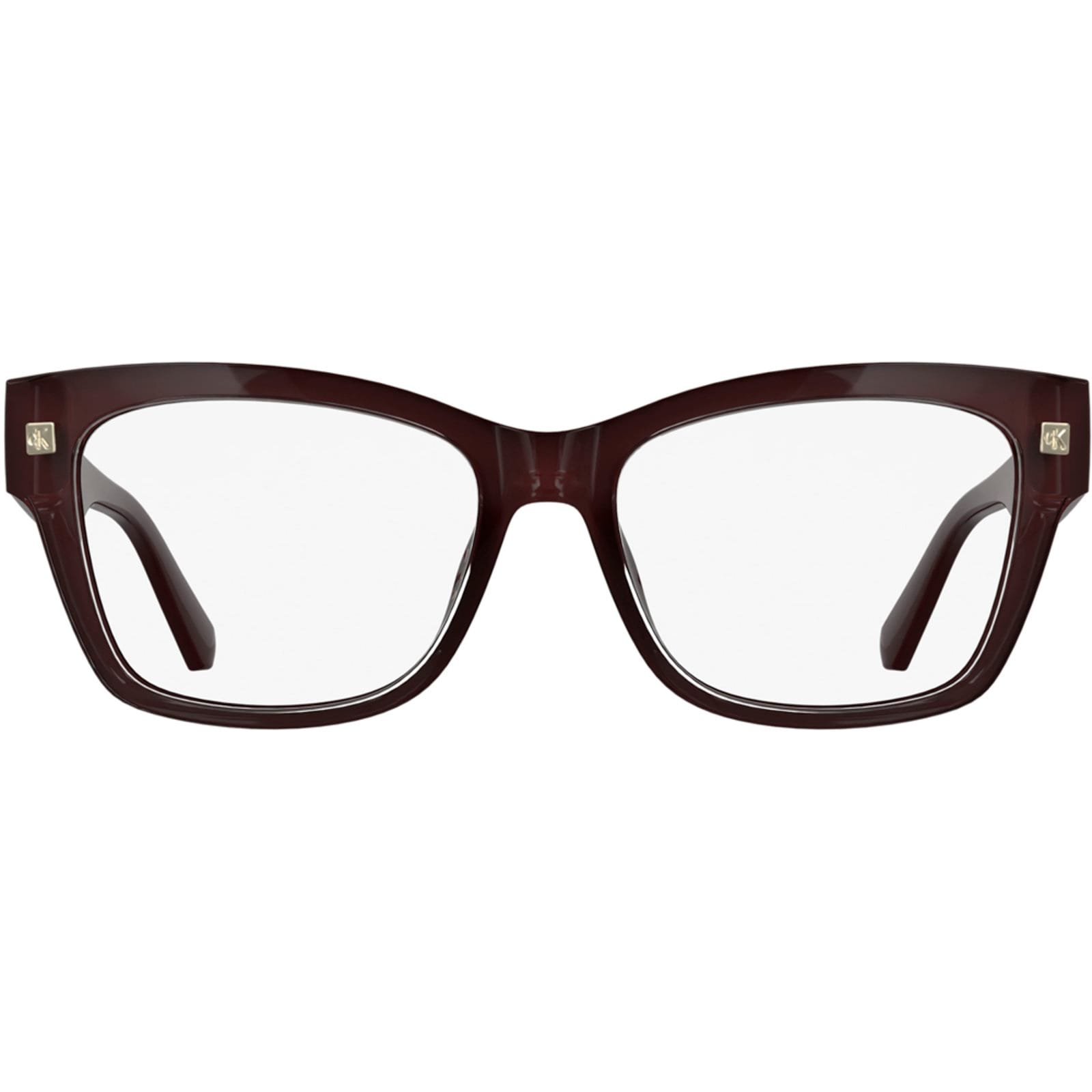 Vista 2 Armação Calvin Klein Jeans CKJ25628 605 Feminino Calvin Klein Jeans bordô