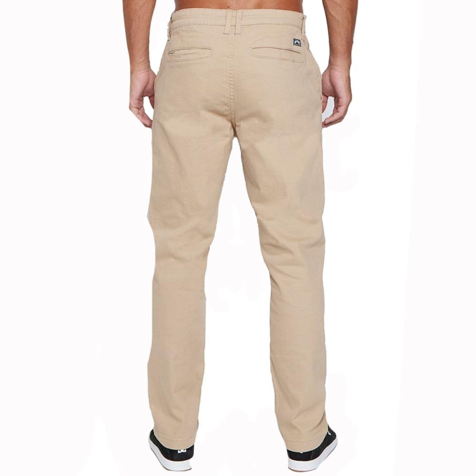 Vista 2 Calça Billabong Carter Stretch II WT24 Masculina Caqui Billabong bege caqui