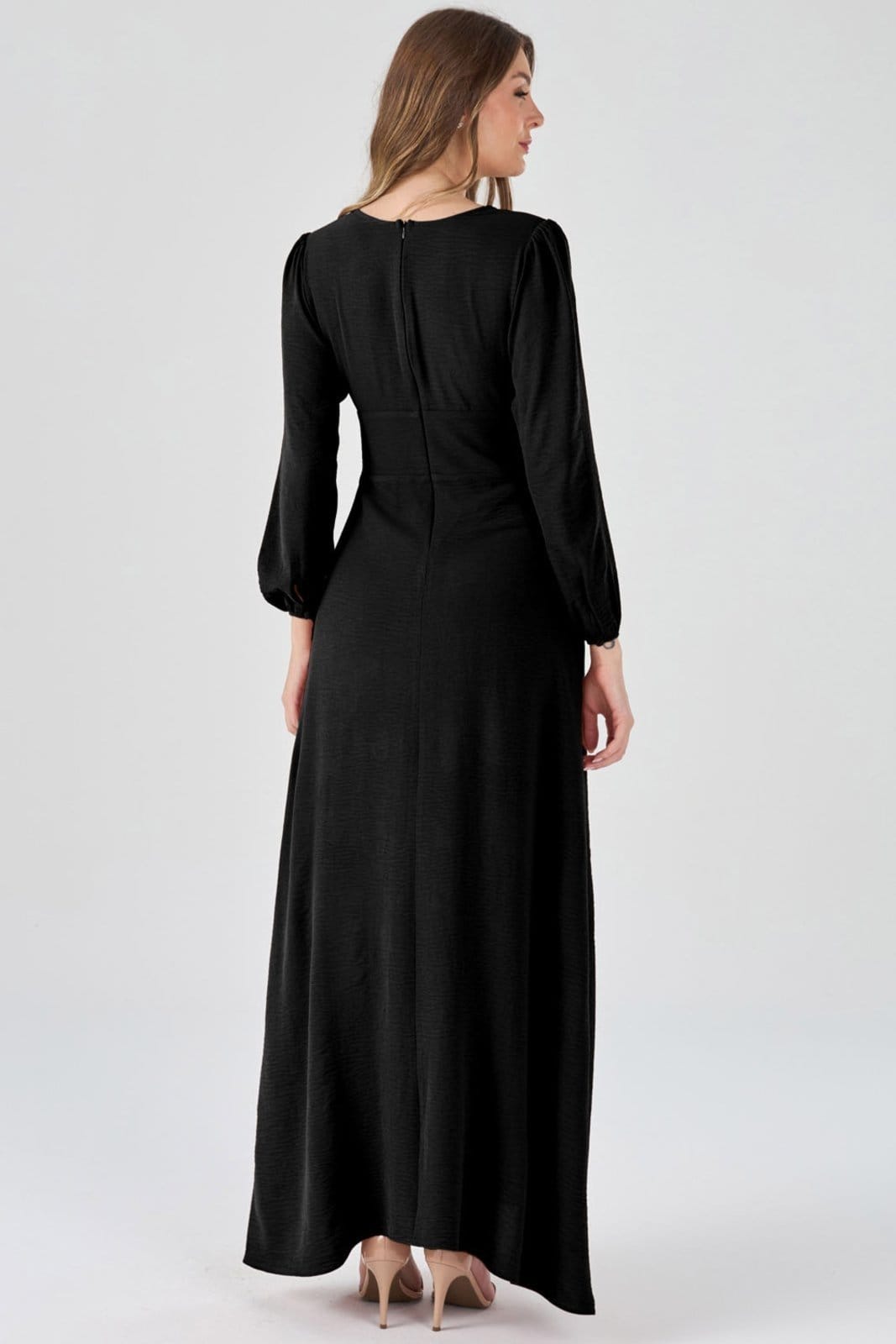 Vestido Longo PKS Com Fenda