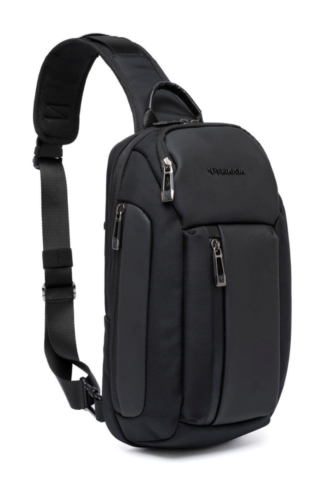 Vista 2 Mochila de Mao Primicia Shoulder Transversal Pochete Antifurto Reforçada Primicia preto