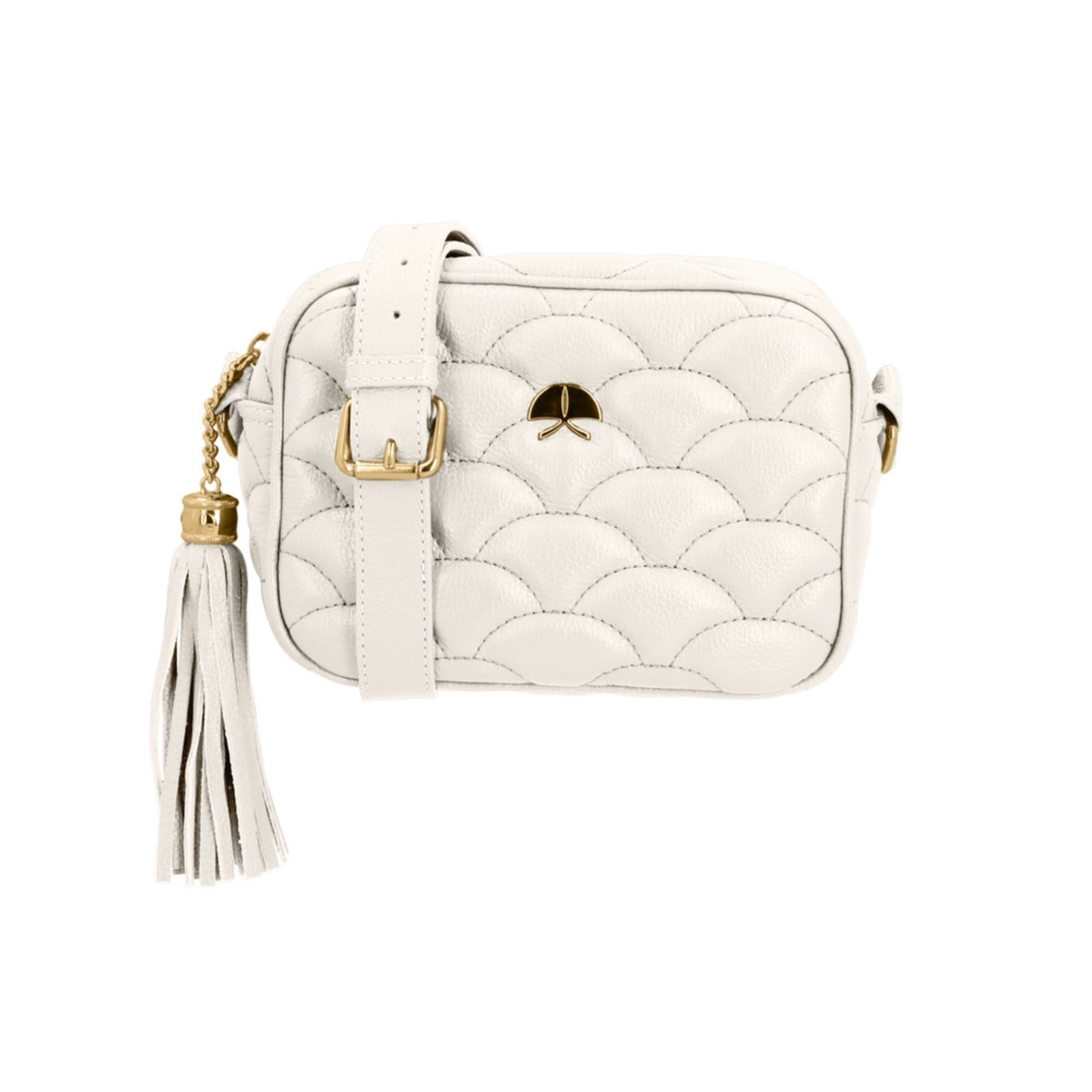 Vista 2 Bolsa Viena Luiza Barcelos 77771262 Off White Luiza Barcelos off-white white