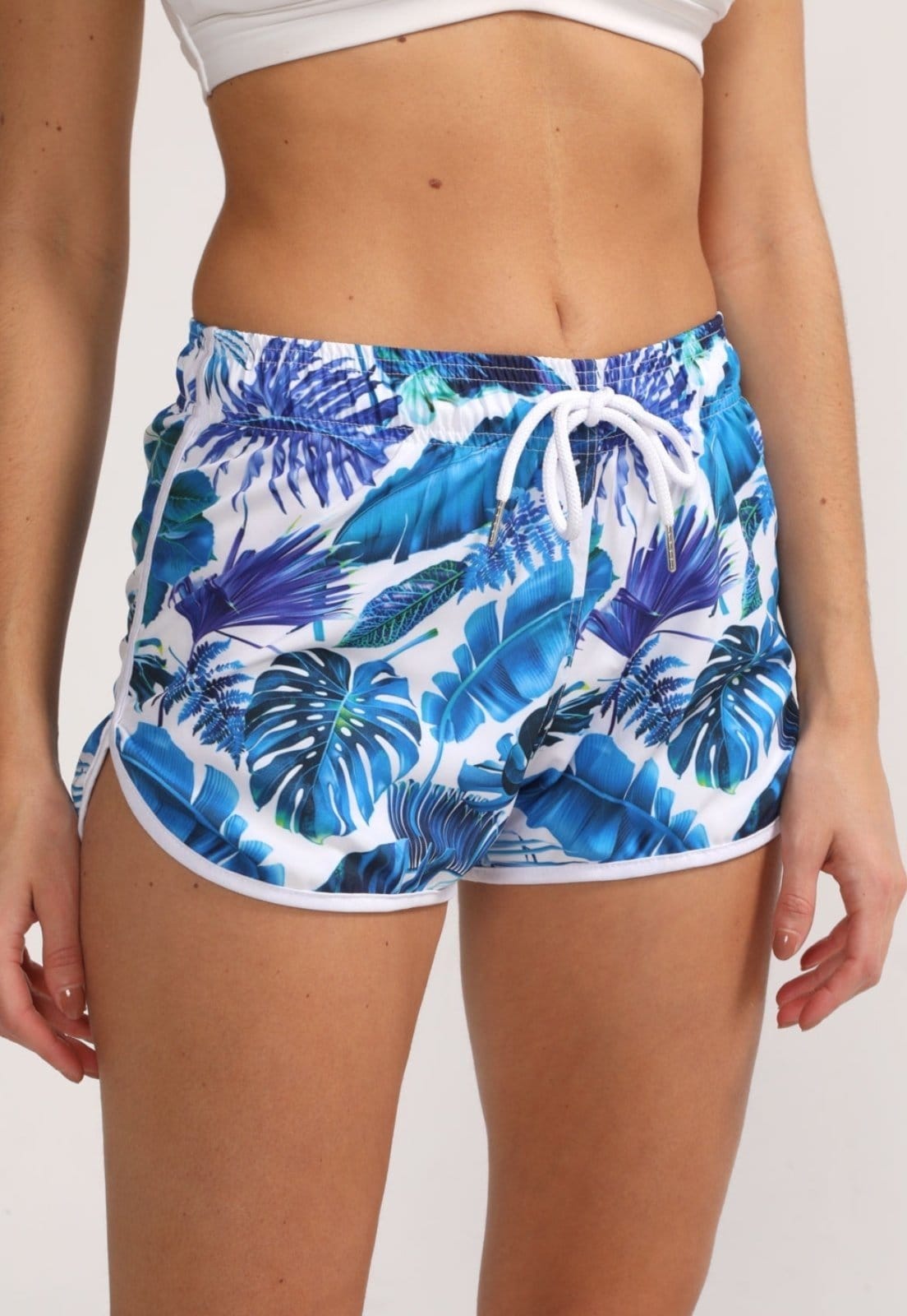 Shorts Feminino Praia Florido Short