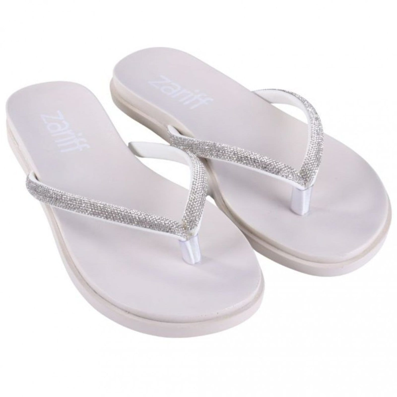 Vista 2 Chinelo Feminino Zariff 3033.0426 Zariff Off-white Zariff off-white white