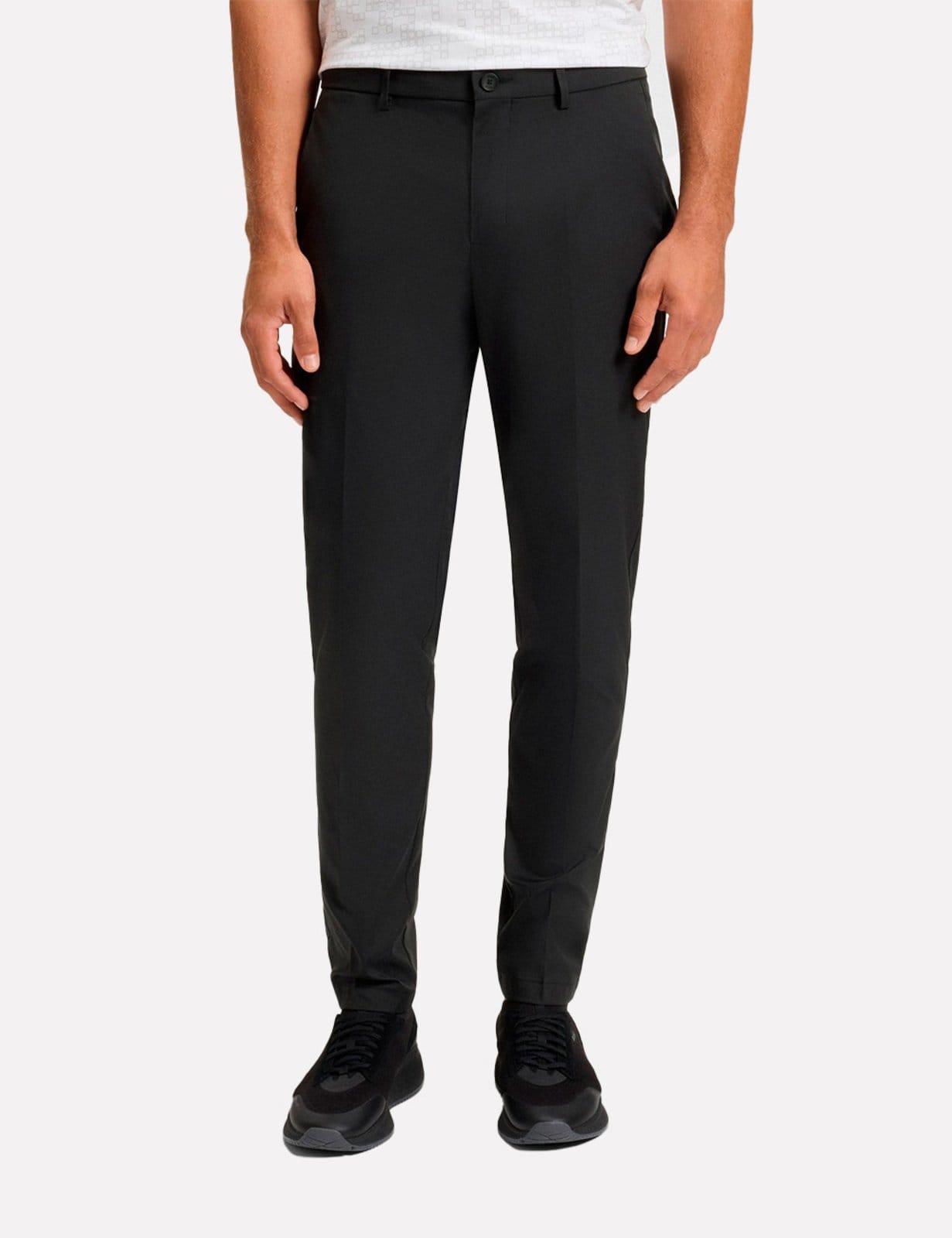 Calça Hugo Boss Masculina Regular Fit T_Phoenix Pro Preta