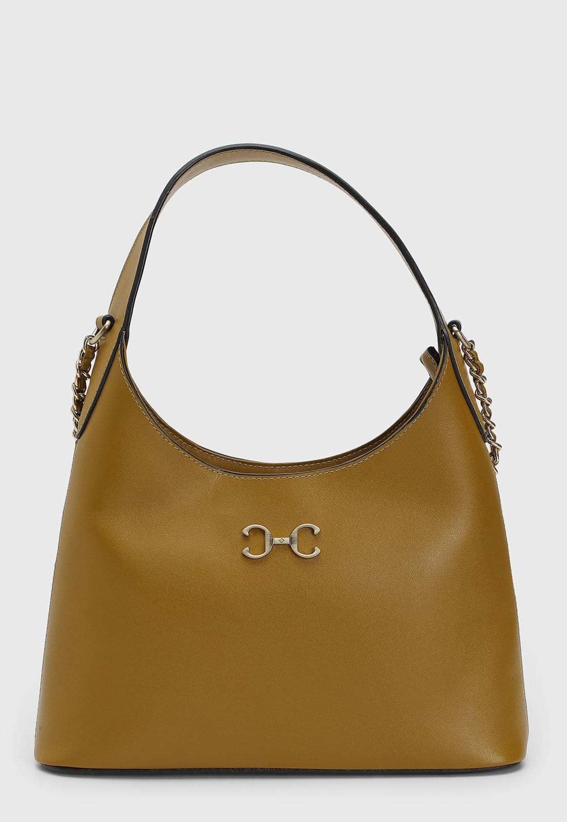 Bolsa Feminina Capodarte Média Alça Corrente Citrino