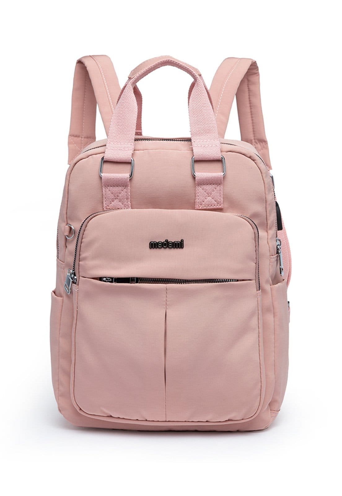 Mochila Bolsa Madami Moda Feminina Espaçosa Antifurto