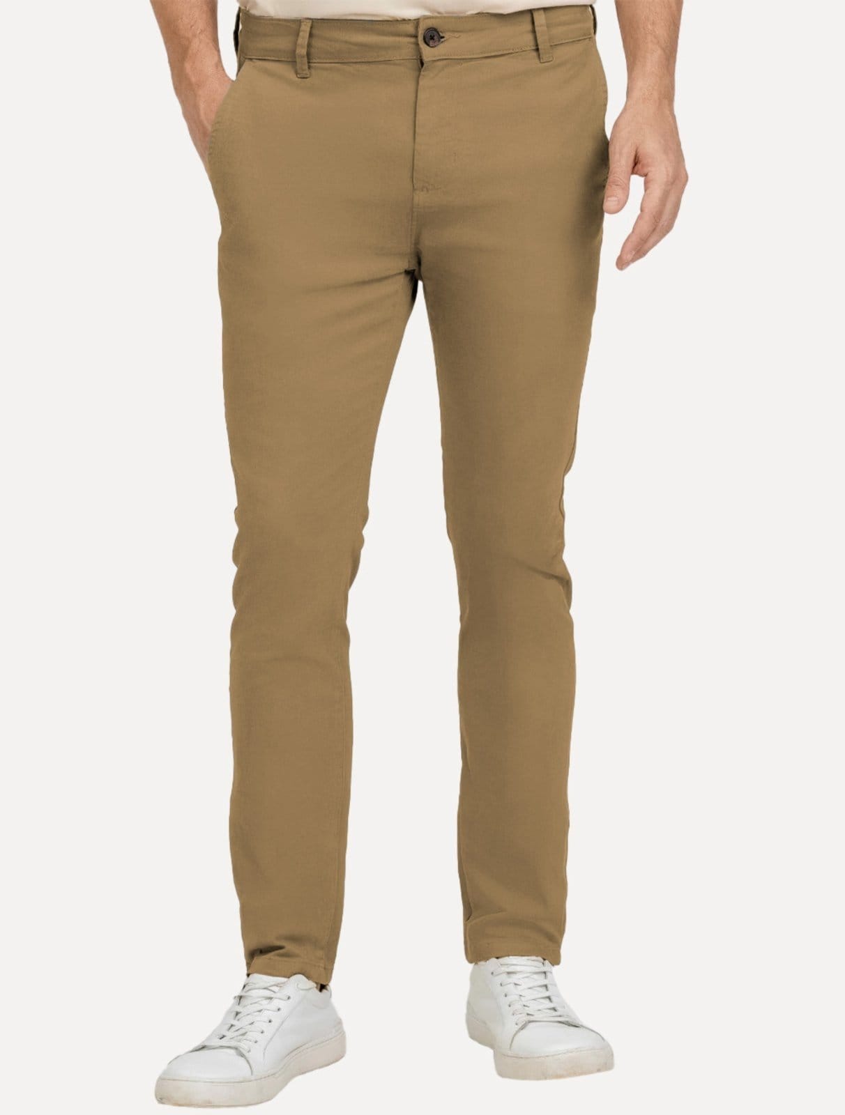 Calça King & Joe Sarja Masculina Slim Médio