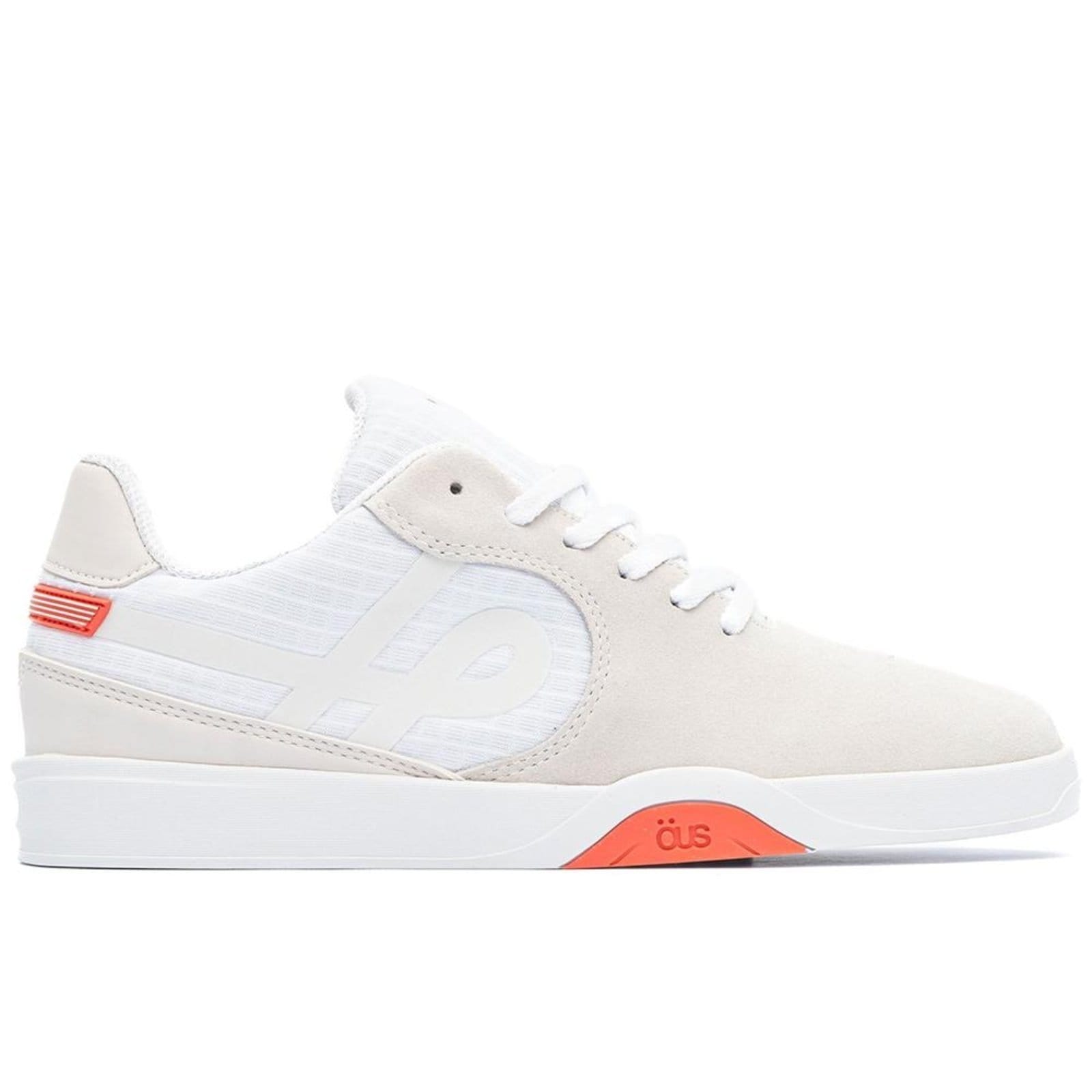 Tênis OUS Imigrante Masculino Gelo Bco Reflex Laranja Ess