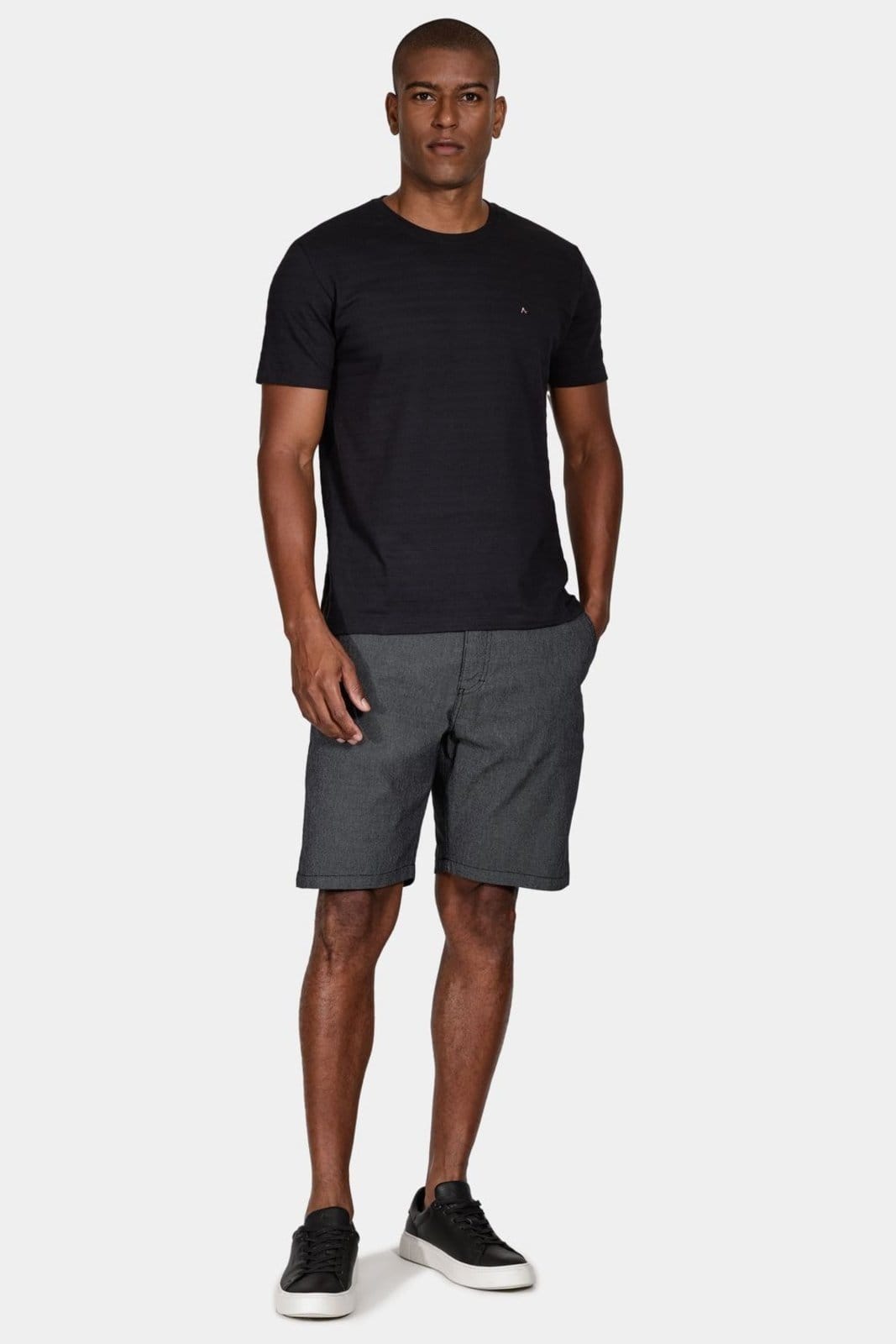 Vista 2 Bermuda Aramis Chino Cotton Sarja Preto Aramis incolor