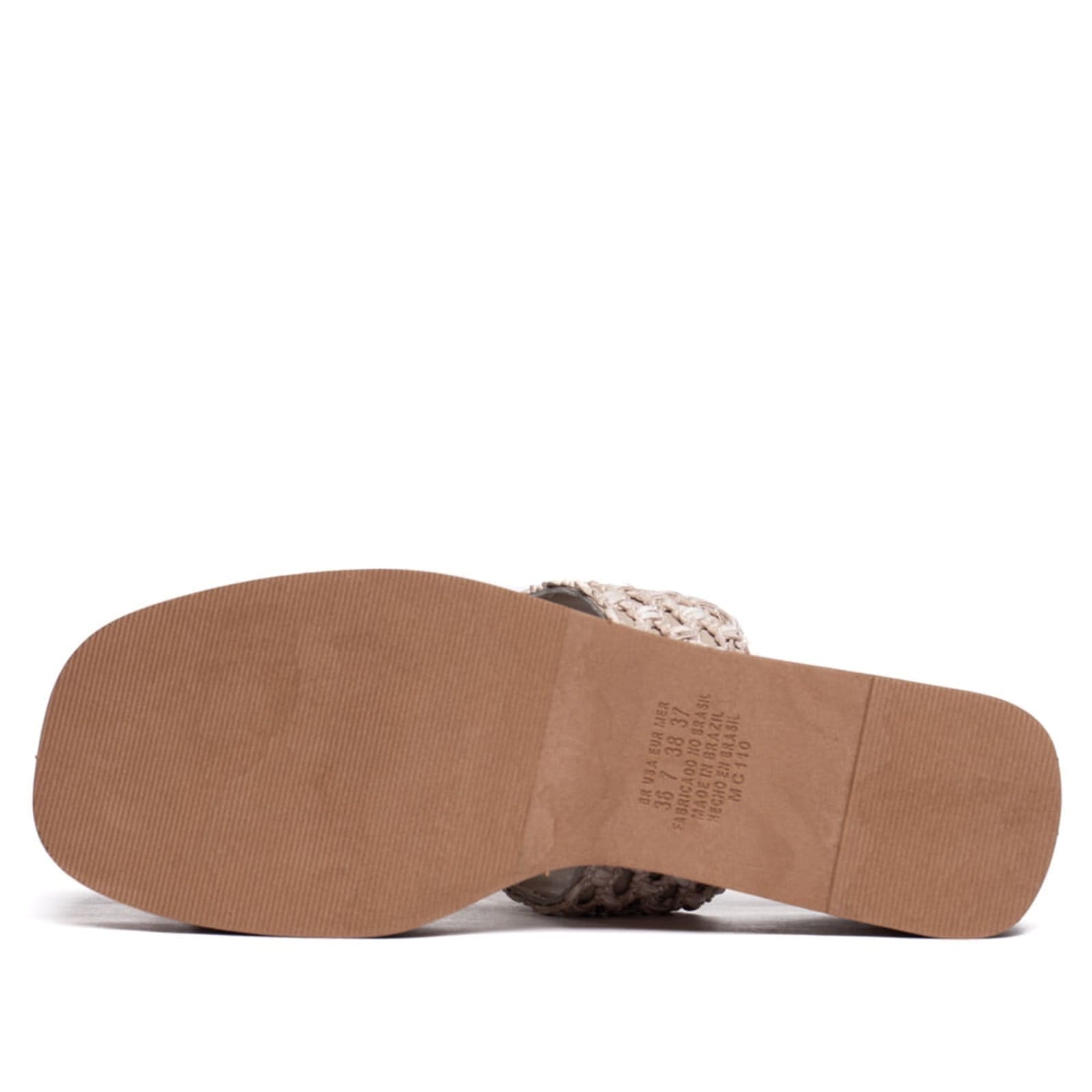 Vista 2 Tamanco Feminino Mississipi Anabela Tramado MISSISSIPI cinza