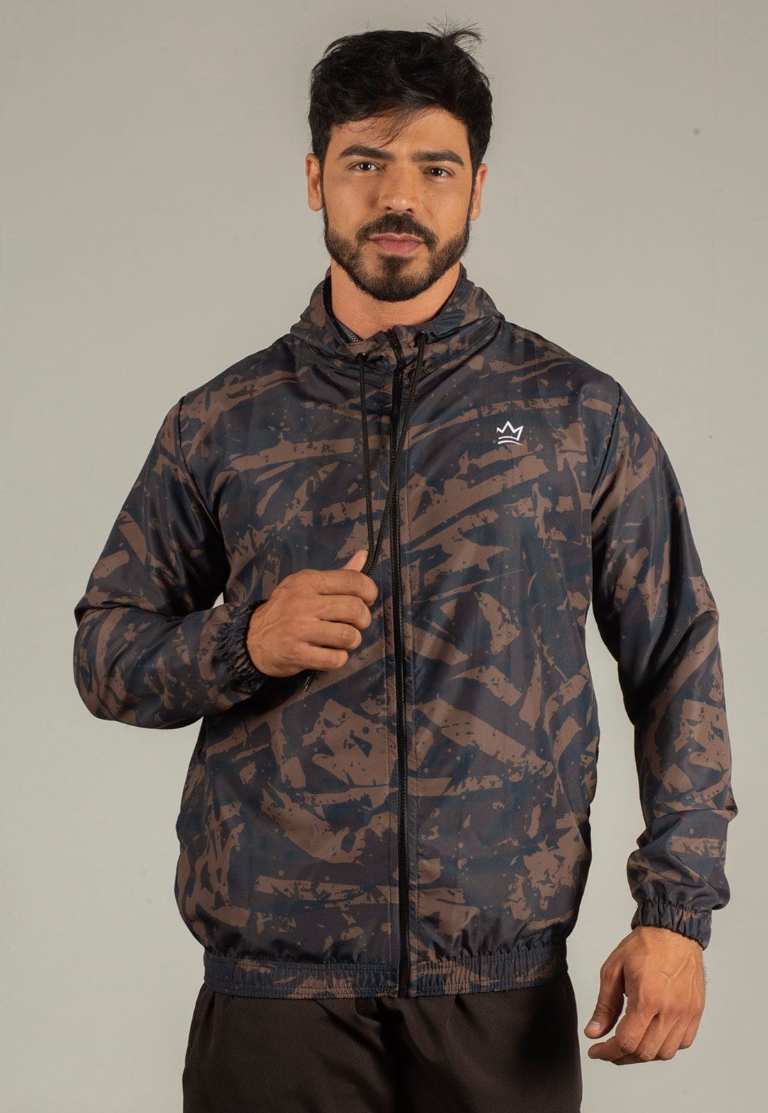 Corta Vento Masculina Semi Impermeáve Sublimado