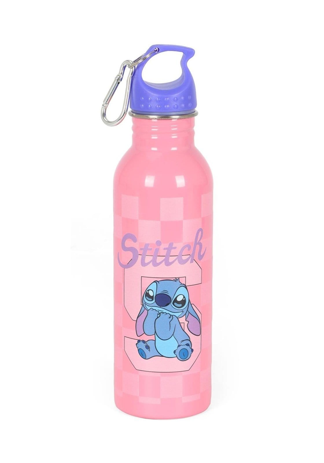 Infantil - Garrafa de Água Juvenil 500 ml Aço Stitch