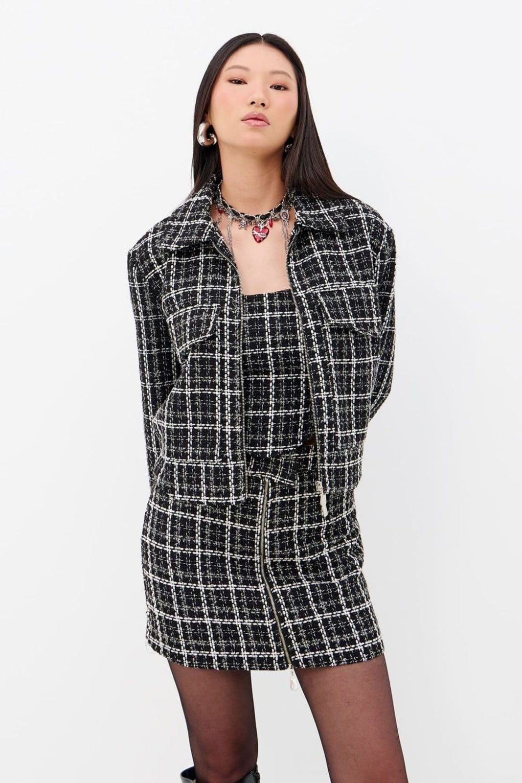 Jaqueta Tweed Crush Feminino