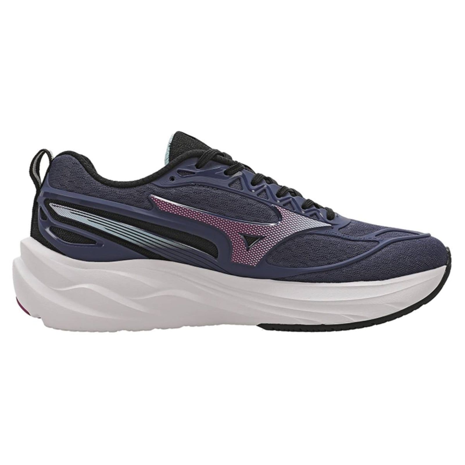 Vista principal Tênis Mizuno Space 5 - Feminino Escuro Mizuno azul