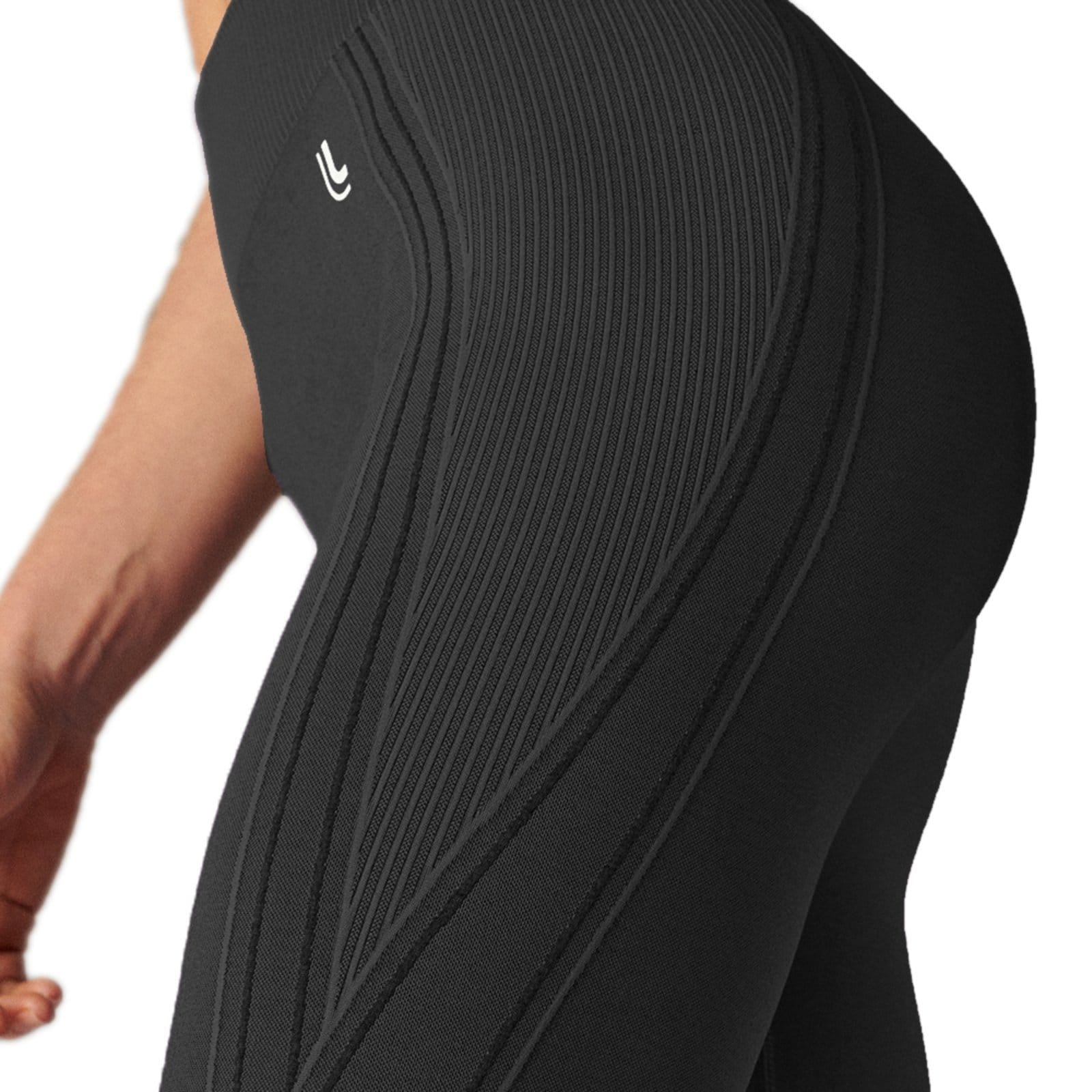 Vista 2 Calça Legging Max Lupo Fitness ConfortFit Lupo preto