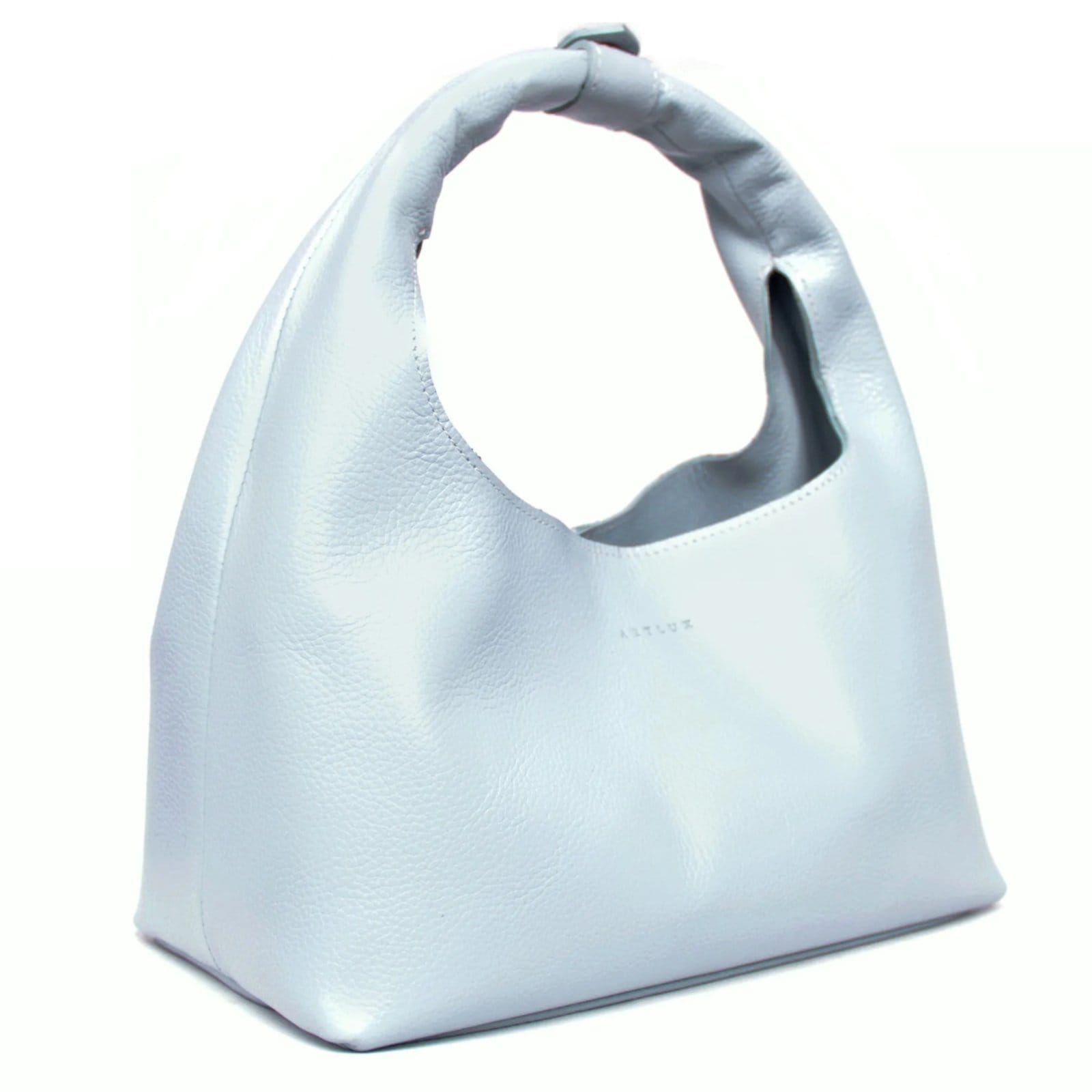 Vista 2 Bolsa Sack Bag em Couro Artlux SB-001 Celestial Artlux azul