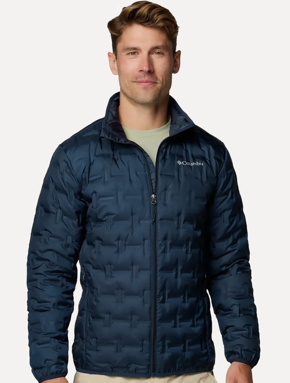 Jaqueta Columbia Masculina Delta Ridge II Down Sem Capuz