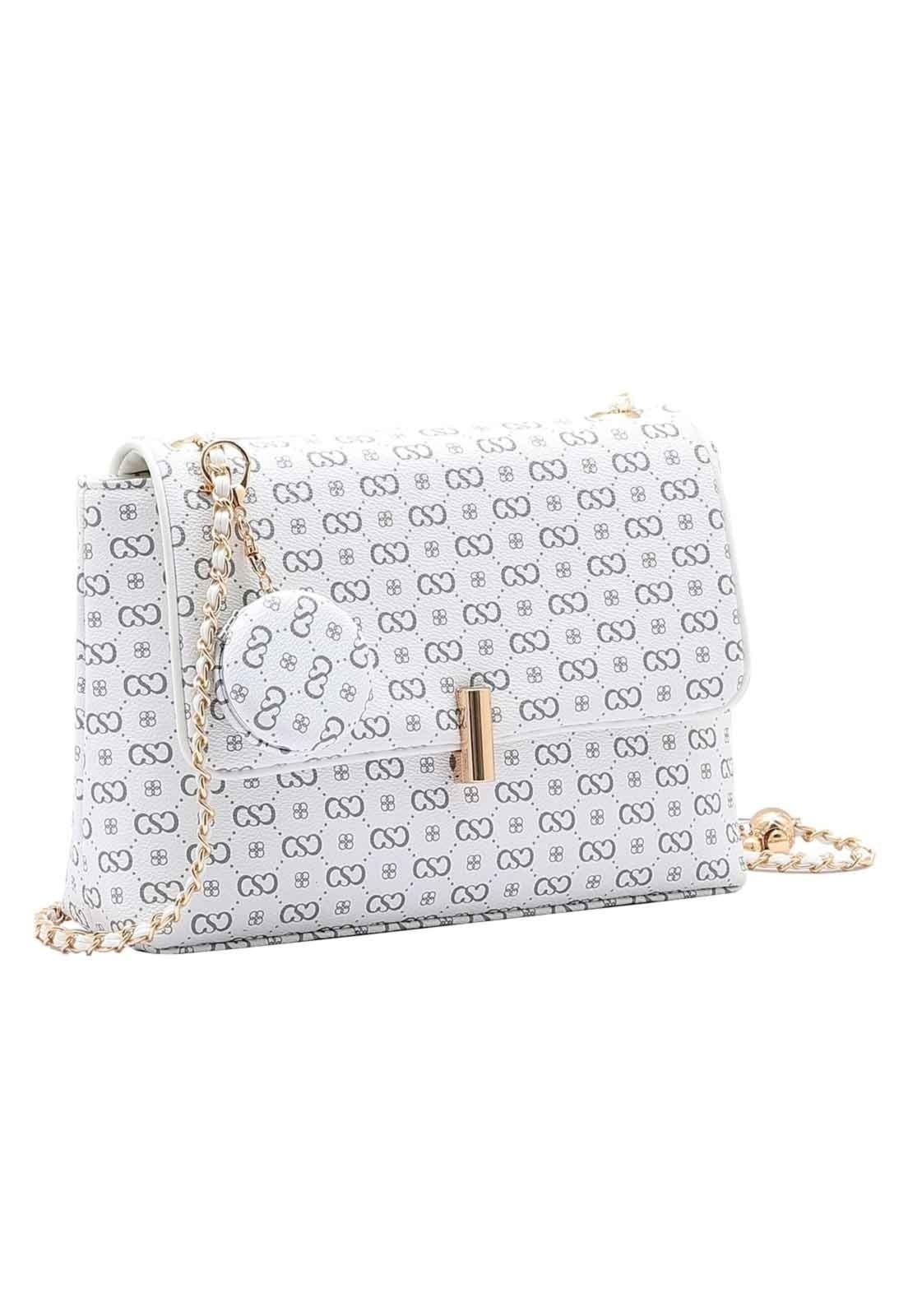 Bolsa Feminina Chenson Original Elegance Luxo Versátil Off-White 3485086
