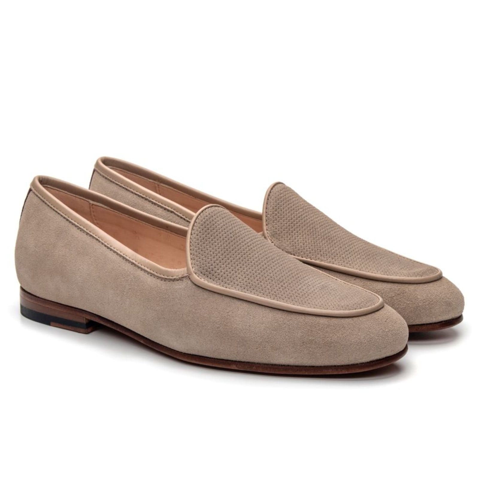 Vista 2 Sapato Feminino Loafer Costanza Jacometti Couro Gengibre Off-white Jacometti off-white white