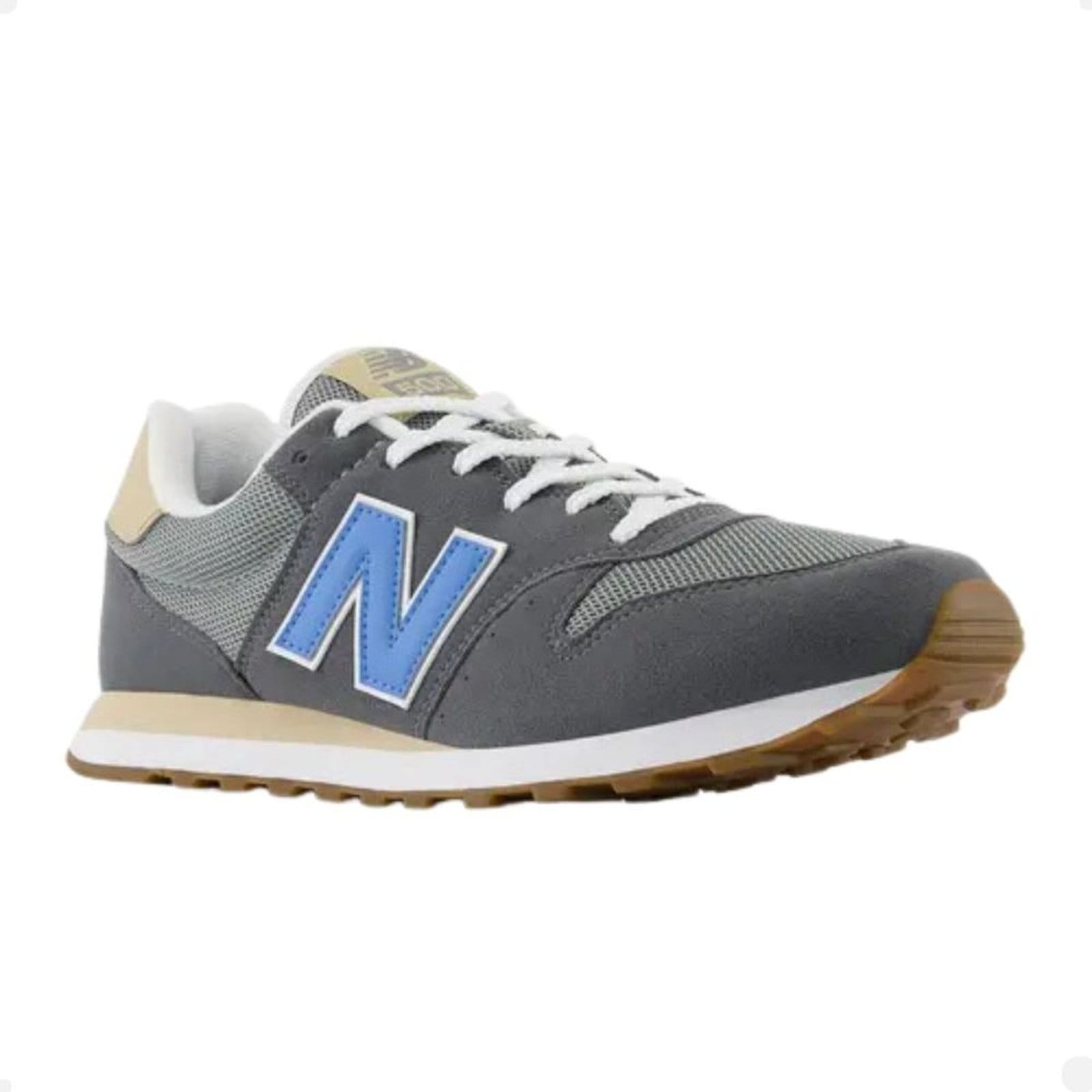 Vista 2 Tênis Casual Masculino New Balance 500v2 Chumbo New Balance cinza