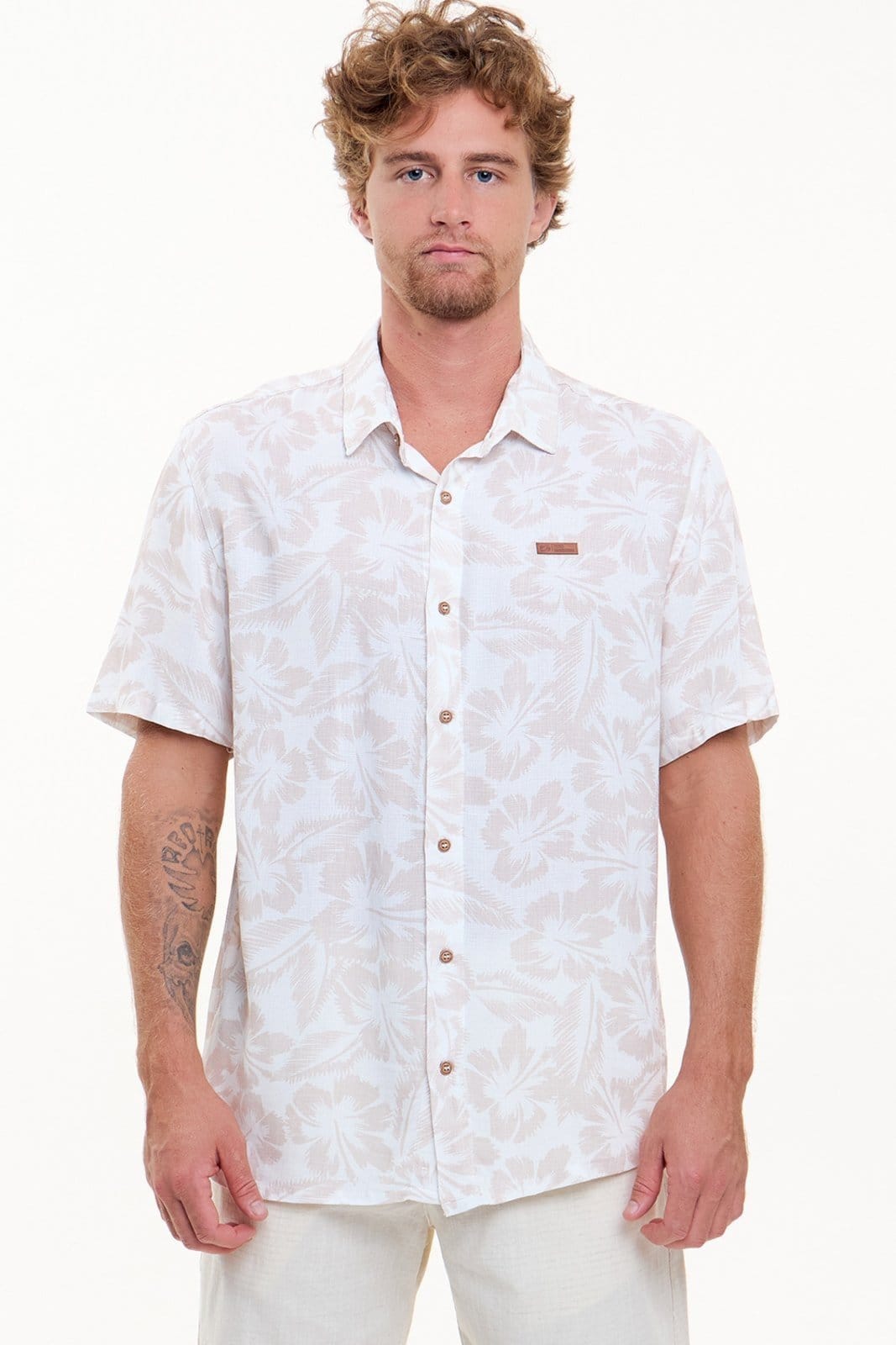 Camisa Vida Marinha Viscose Estampada