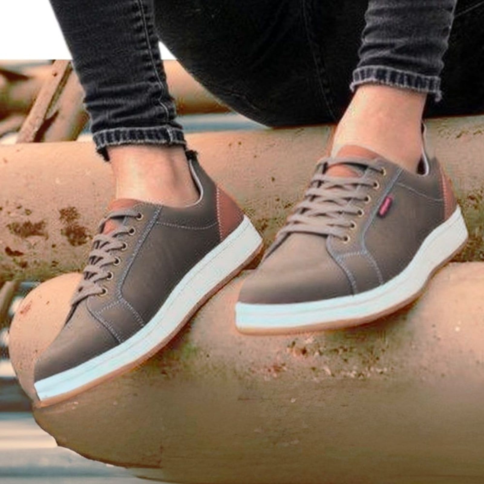 Sapatênis Masculino Casual Clube do Sapato de Franca DFT Cairo Café