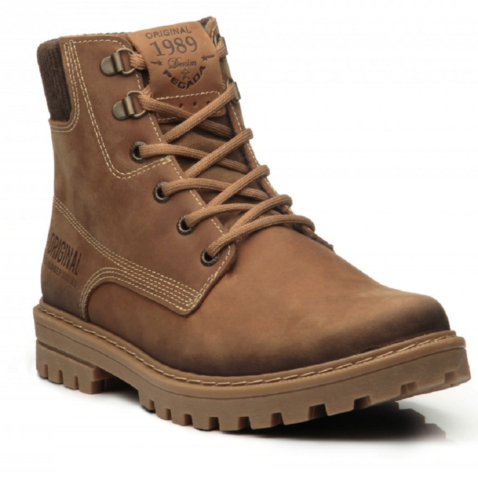 Vista 2 Coturno Pegada 181502 Masculino PEGADA café