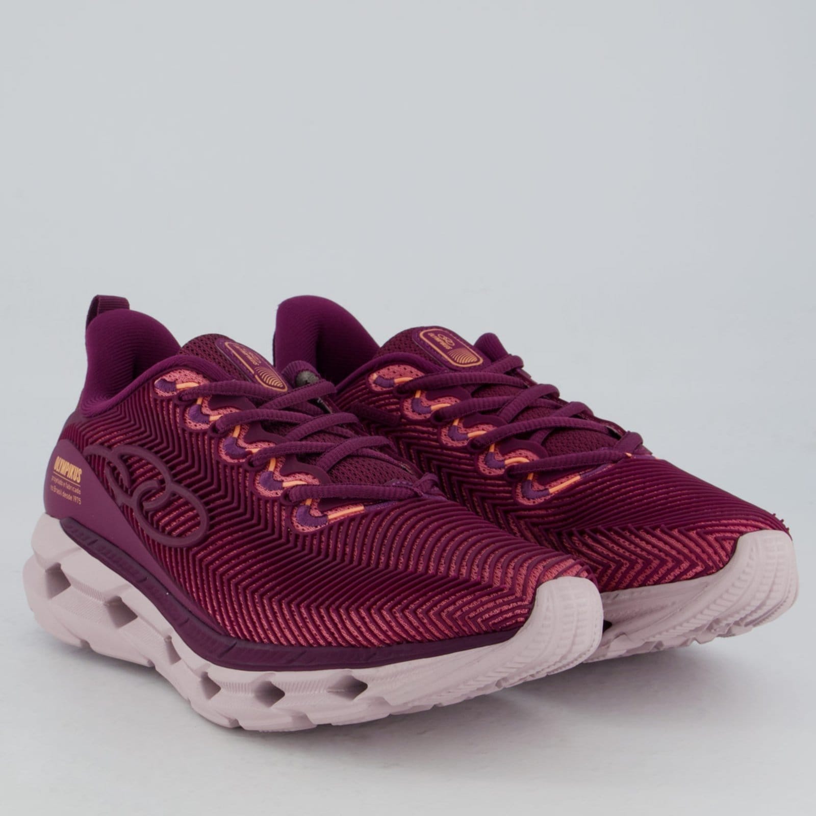 Vista 2 Tênis Olympikus Perfect 3 Juvenil OLYMPIKUS rosa