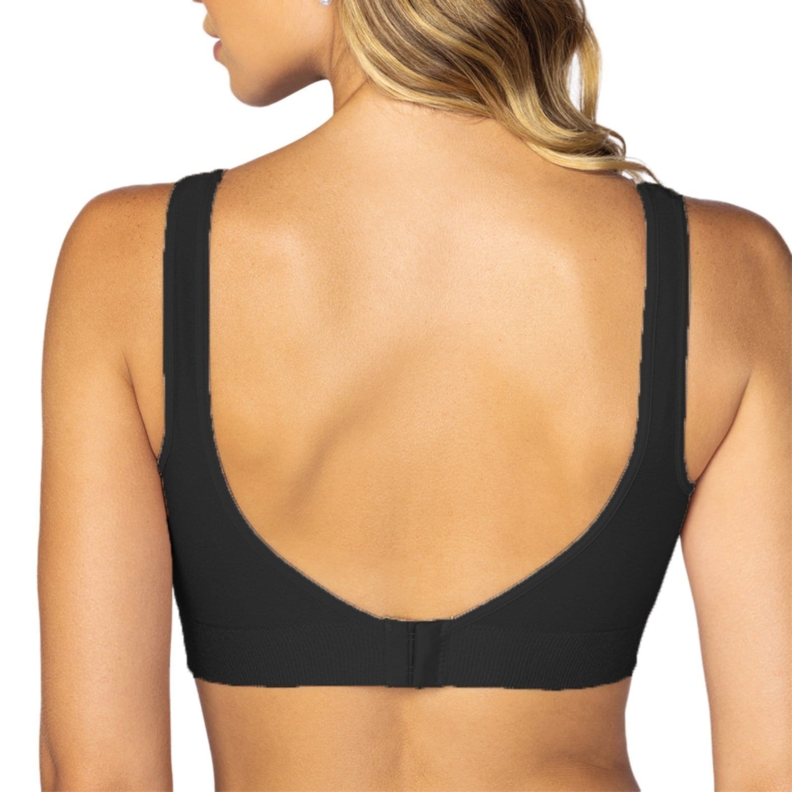 Vista 2 Sutiã Shape Bojo Removivel Sem Costura 41354 Lupo preto