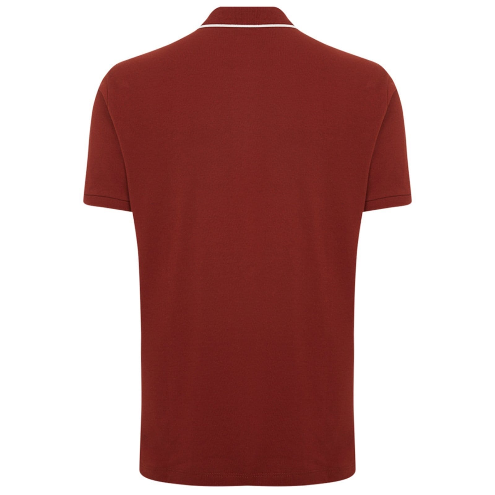 Vista 2 Camisa Polo Individual Basic Slim Ou25 Masculino Individual laranja