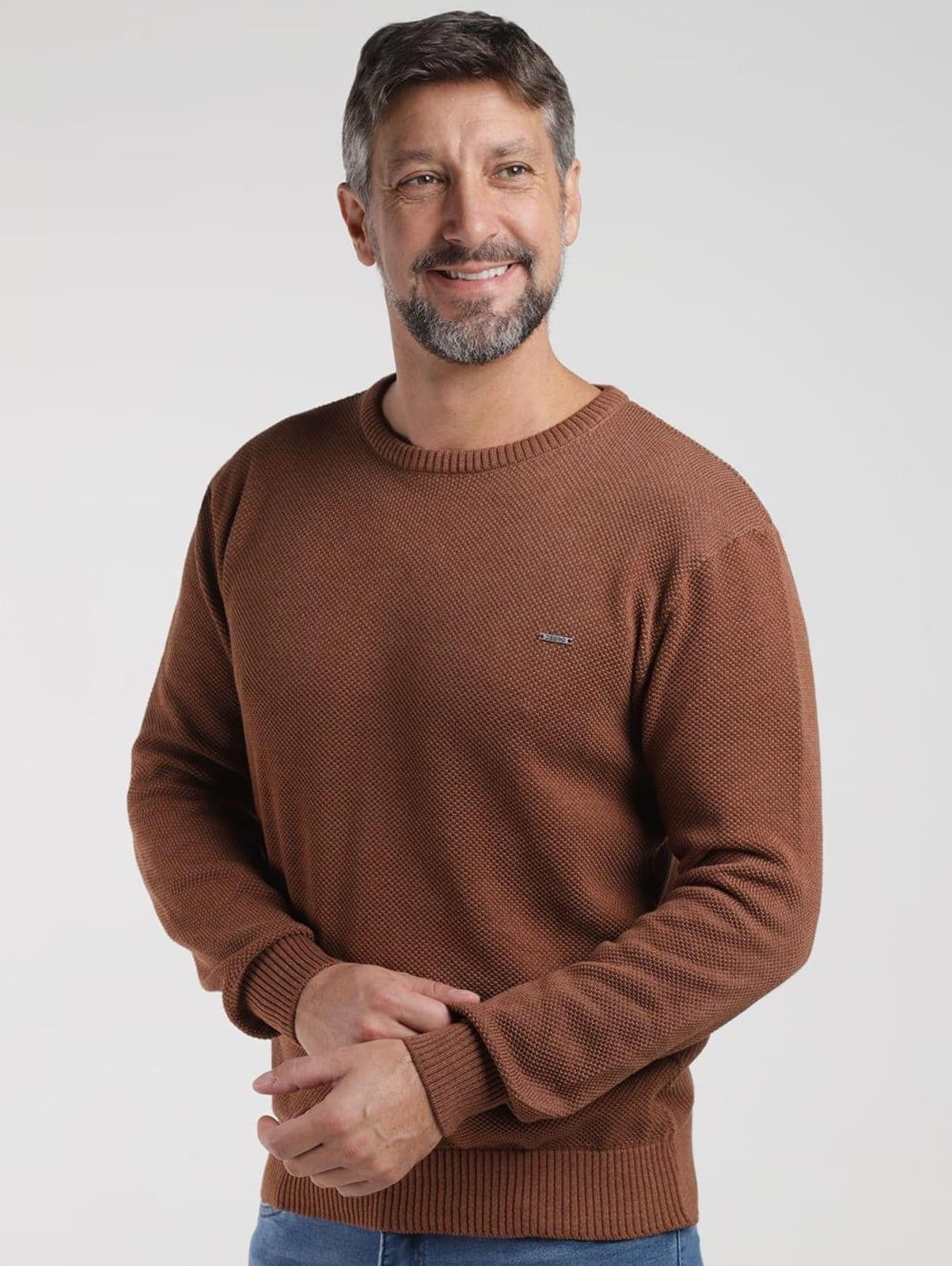 Suéter de Tricot Masculino