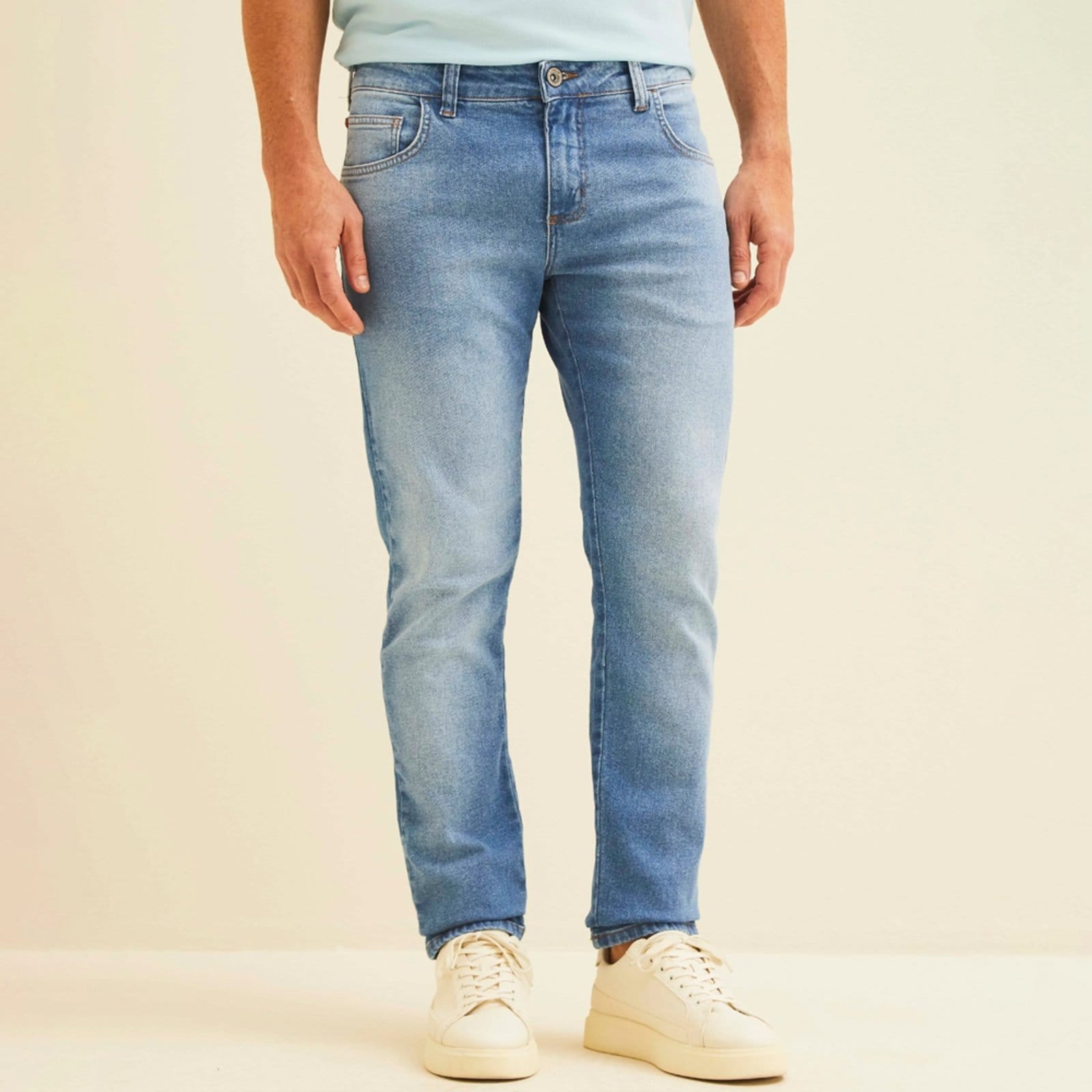 Vista principal Calça Jeans Forum Igor Skinny Ve26 Masculino Forum azul