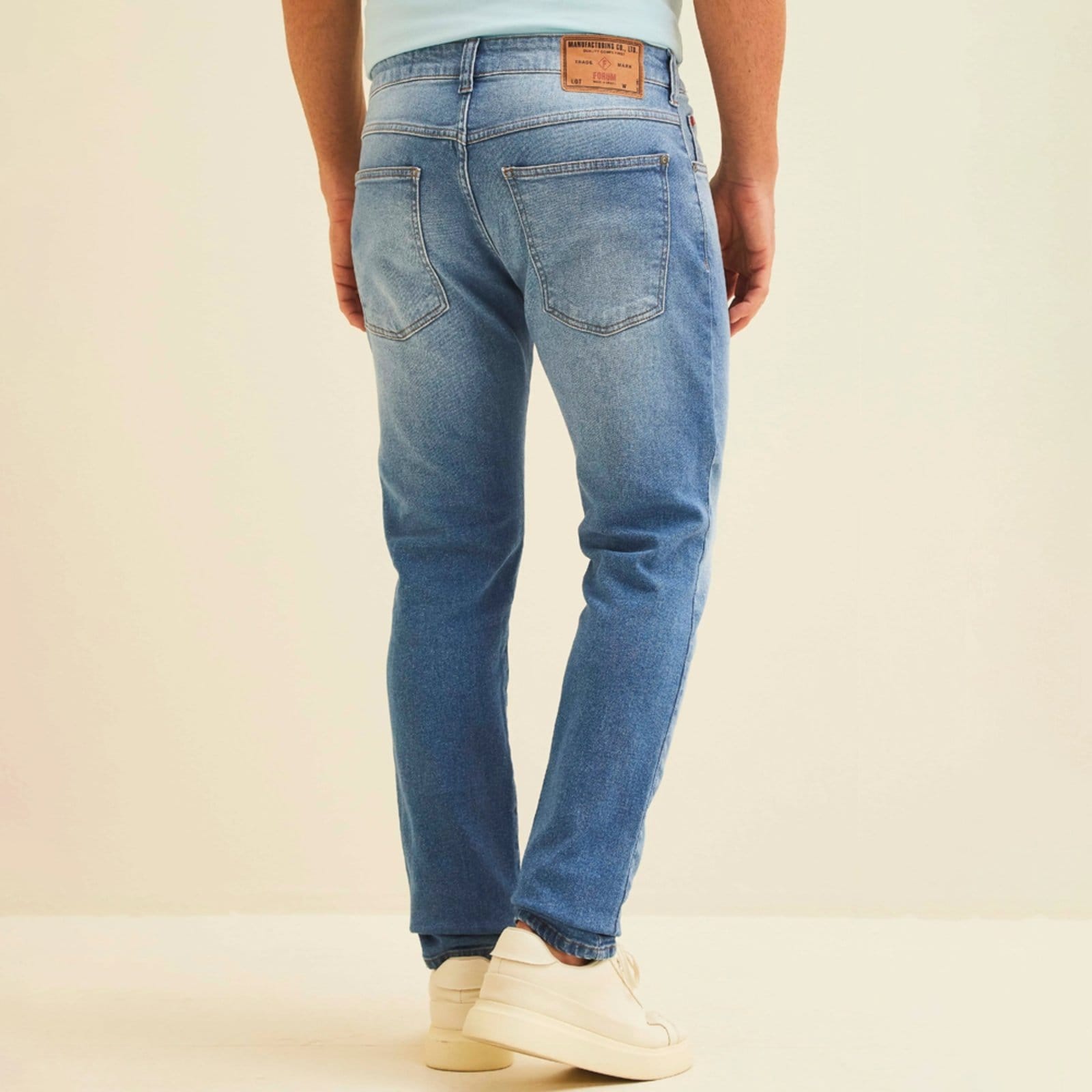 Vista 2 Calça Jeans Forum Igor Skinny Ve26 Masculino Forum azul