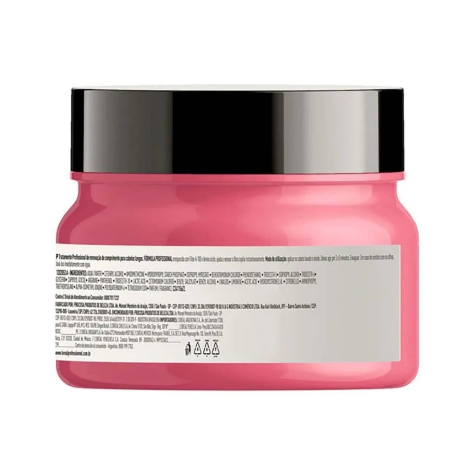 Vista 2 L’Oreal Professionnel Máscara Reparadora Pro Longer Loreal rosa