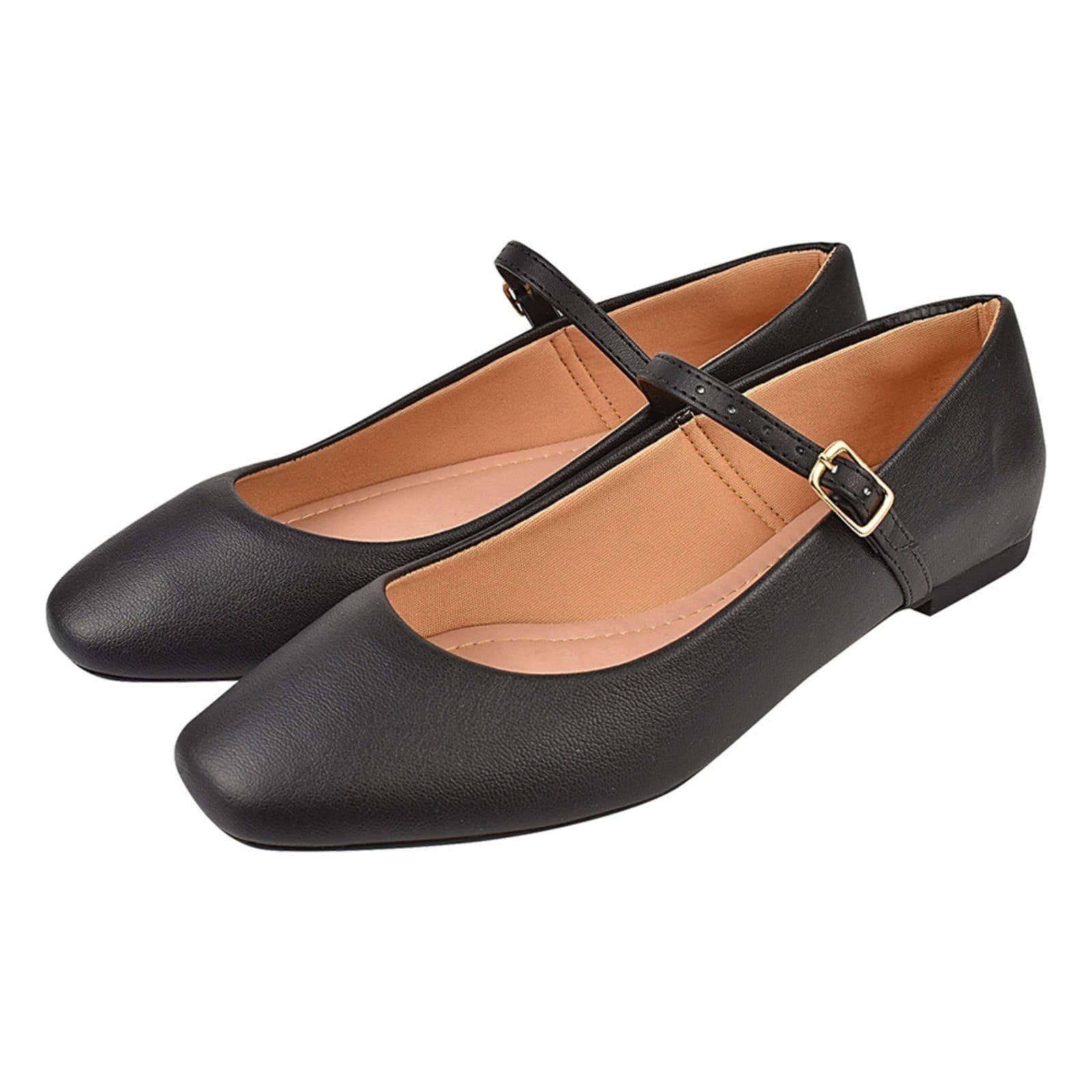 Sapatilha Feminina Boneca Bailarina Donatella Shoes Bico Quadrado Clássica