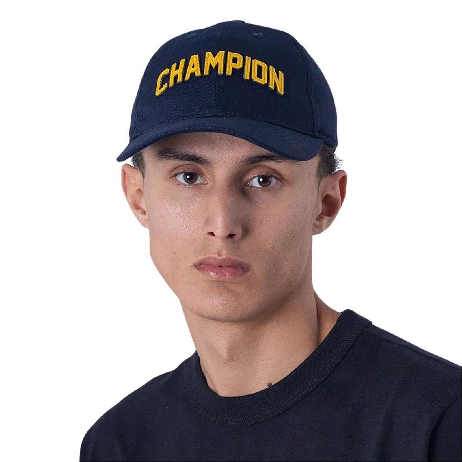 Boné Champion Masculino Dad Five Aba Curva College Marinho