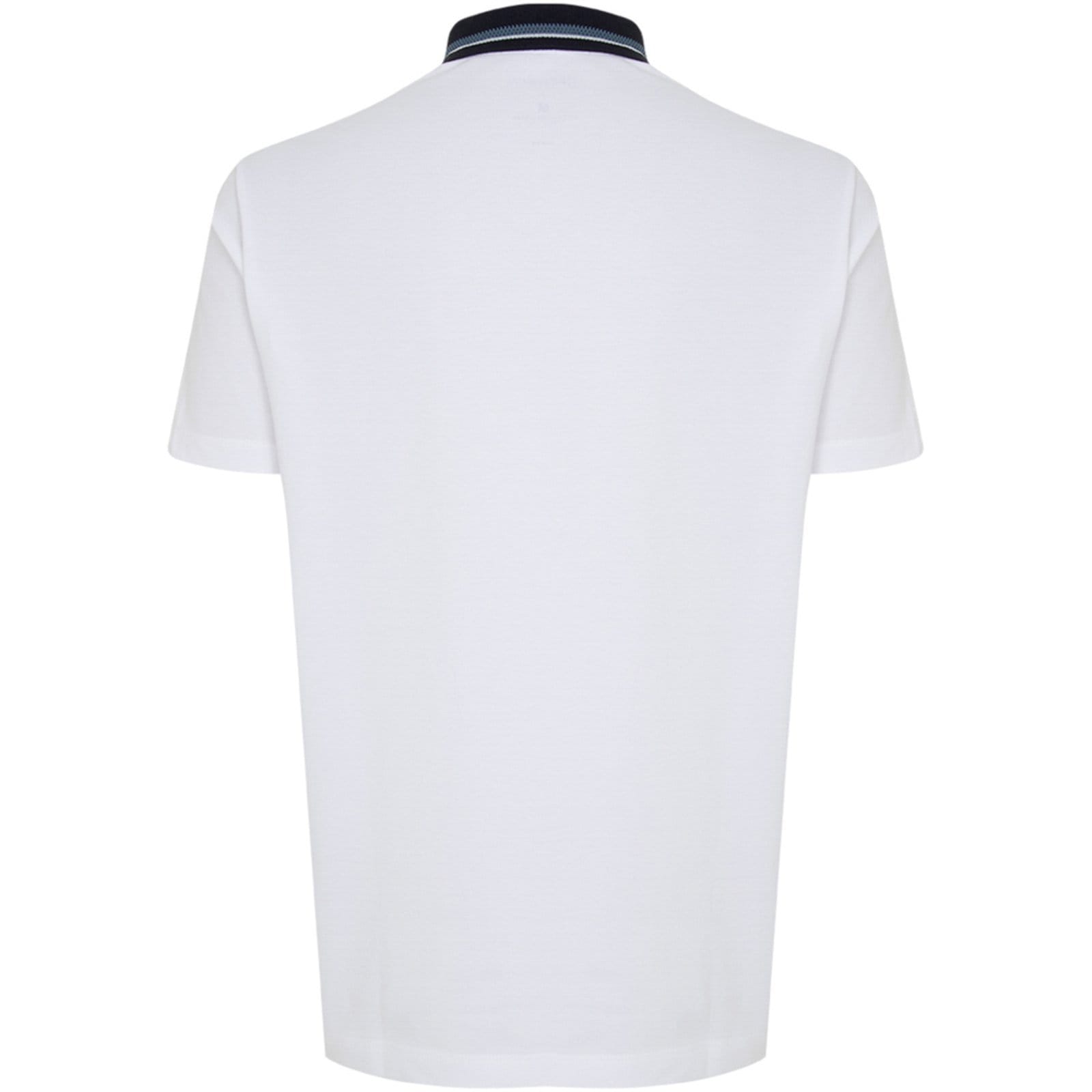 Vista 2 Camisa Polo Individual Piquet Color Ou25 Masculino Individual branco
