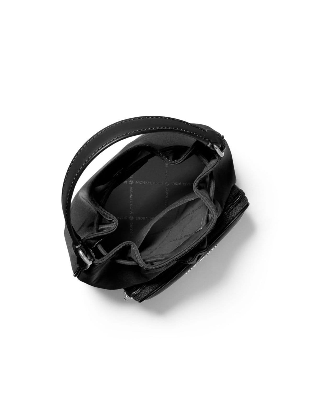 Vista 2 Bolsa Transversal Khai Pequena De Náilon 35T5s5fm1c001 Michael Kors preto