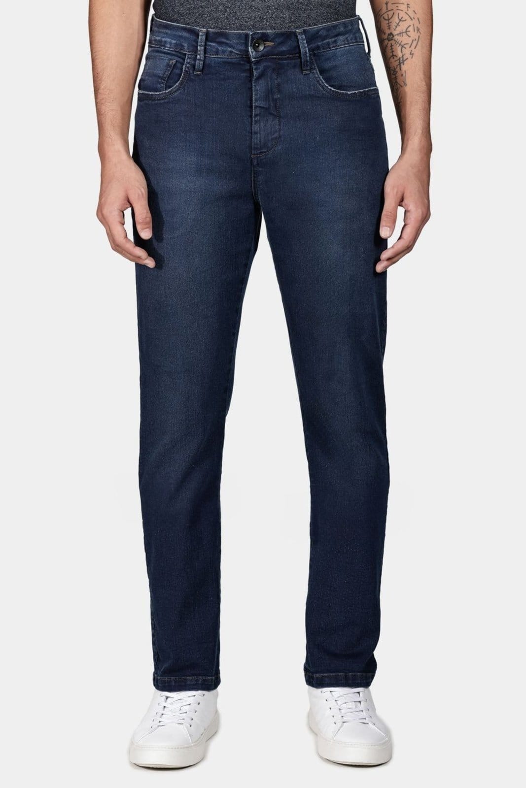 Calça Aramis Jeans Regular Azul Escuro