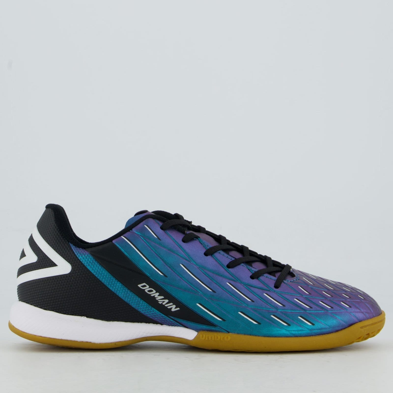 Chuteira Umbro Domain Futsal e Preta