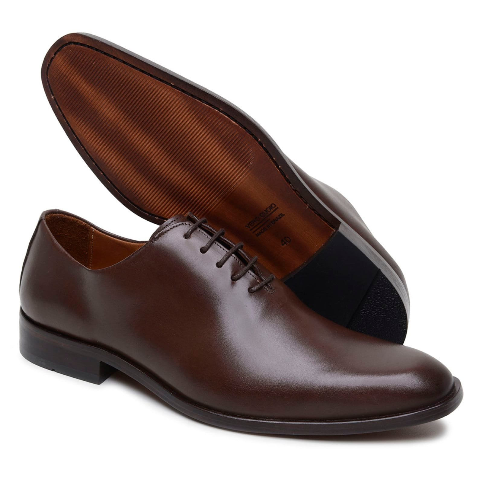 Sapato Masculino Anna Andrade Mocassim Social Tradicional Sola De Couro Elegante Macio