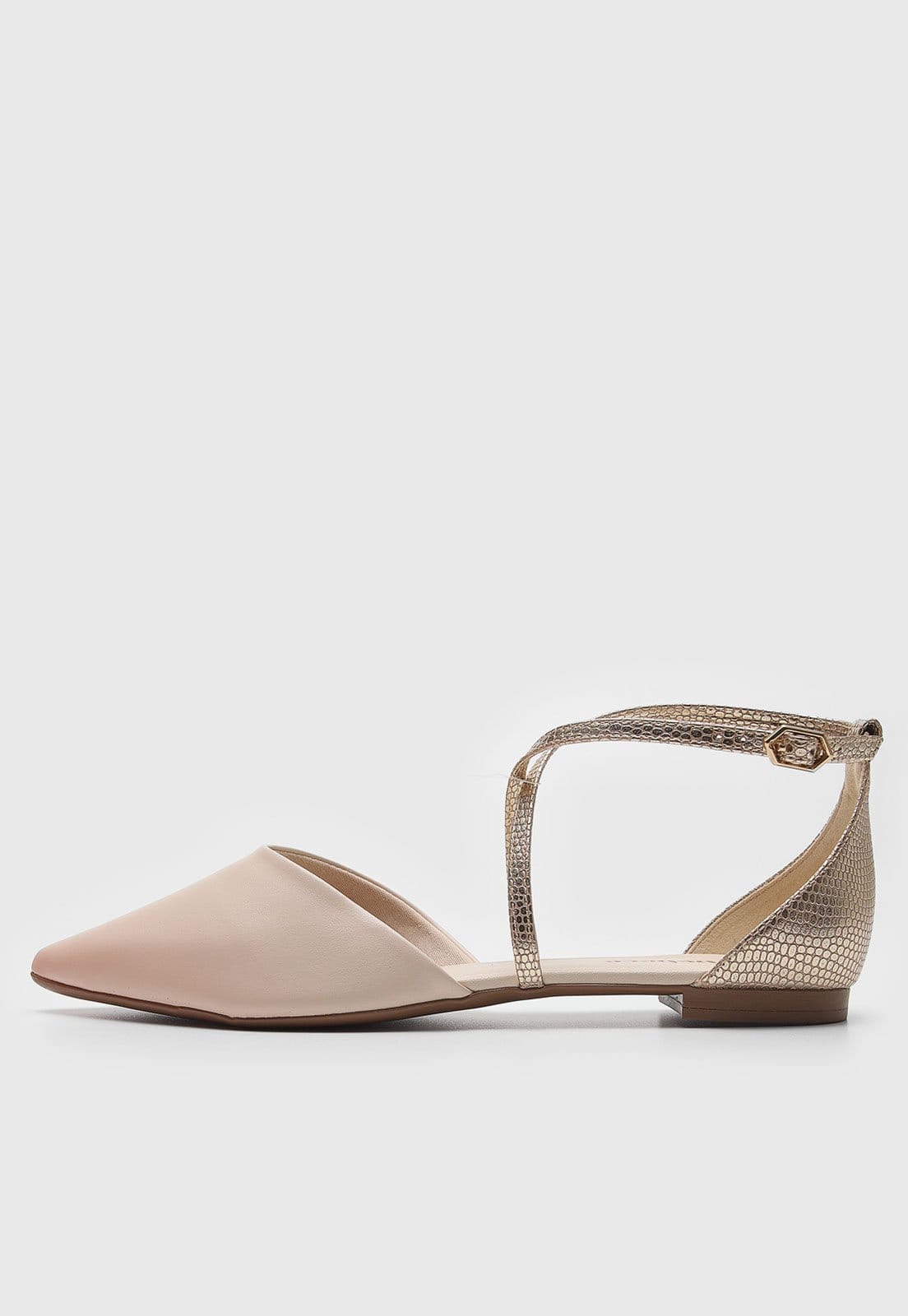 Sapatilha cê Recorte Metalizado Off-White