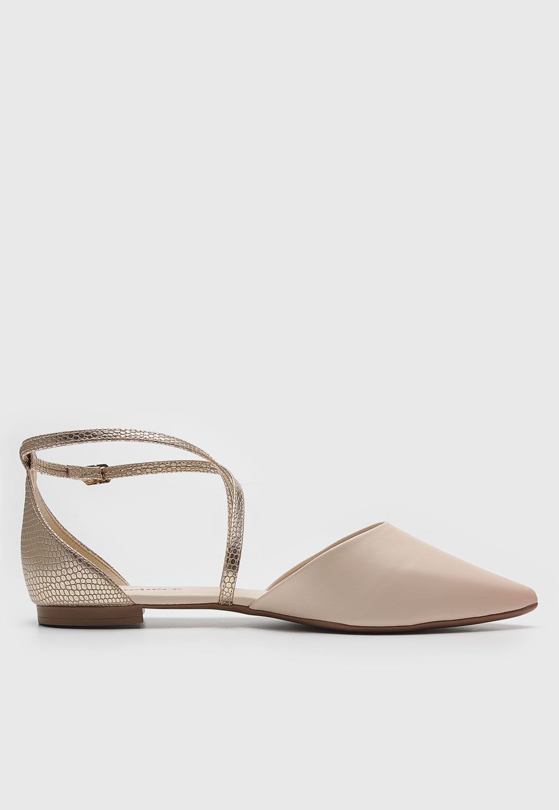 Vista 2 Sapatilha cê Recorte Metalizado Off-White BEBECÊ off-white white