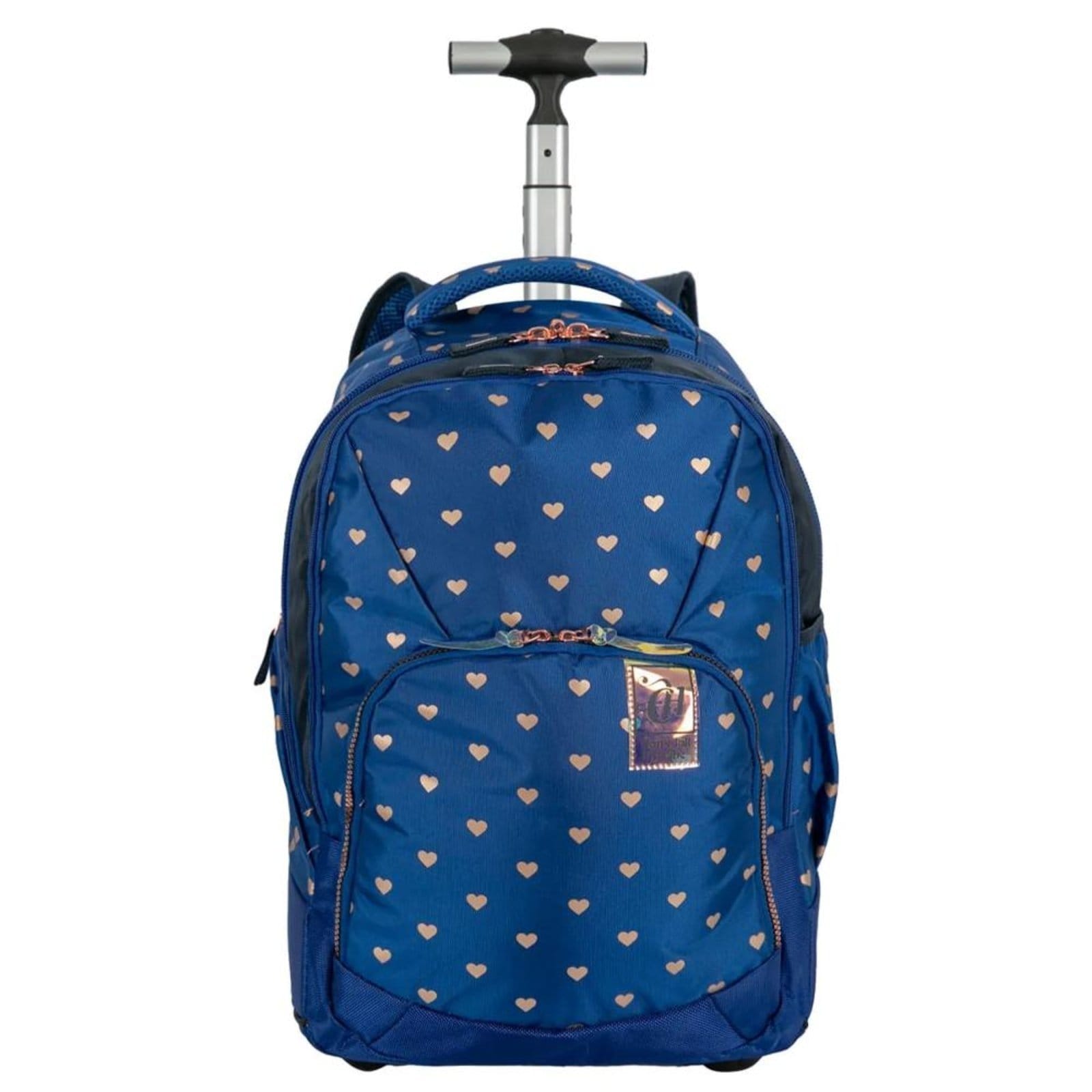 Vista principal Infantil - Mochila Sestini Com Carrinho 2 Comp Capricho Wishes Azul Sestini incolor azul