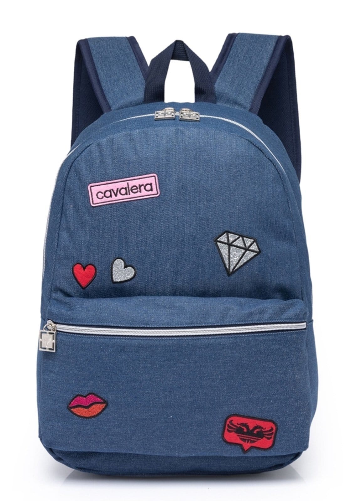 Mochila Cavalera Feminina Escolar Reforçada Faculdade