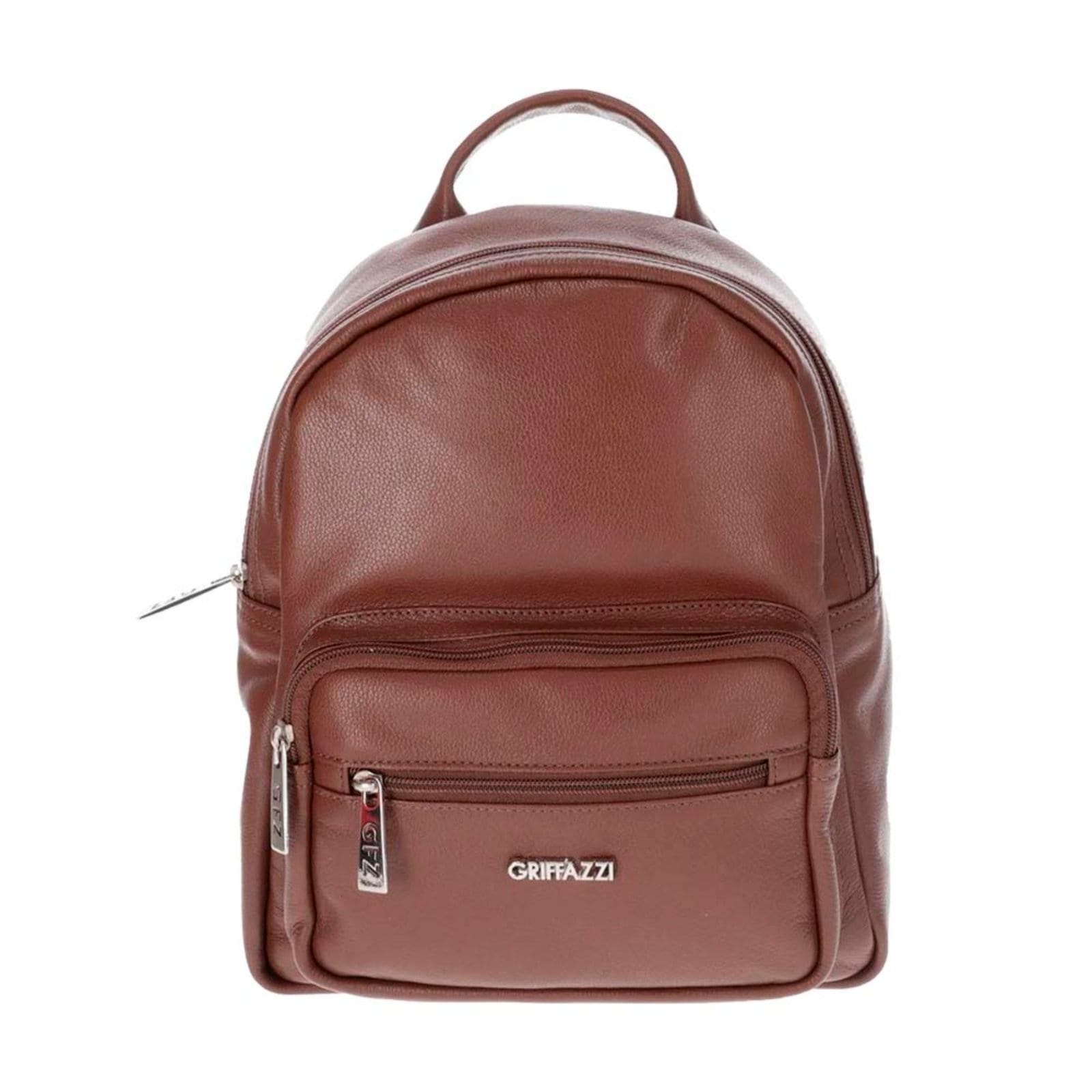 Mochila de Couro Griffazzi Marrom
