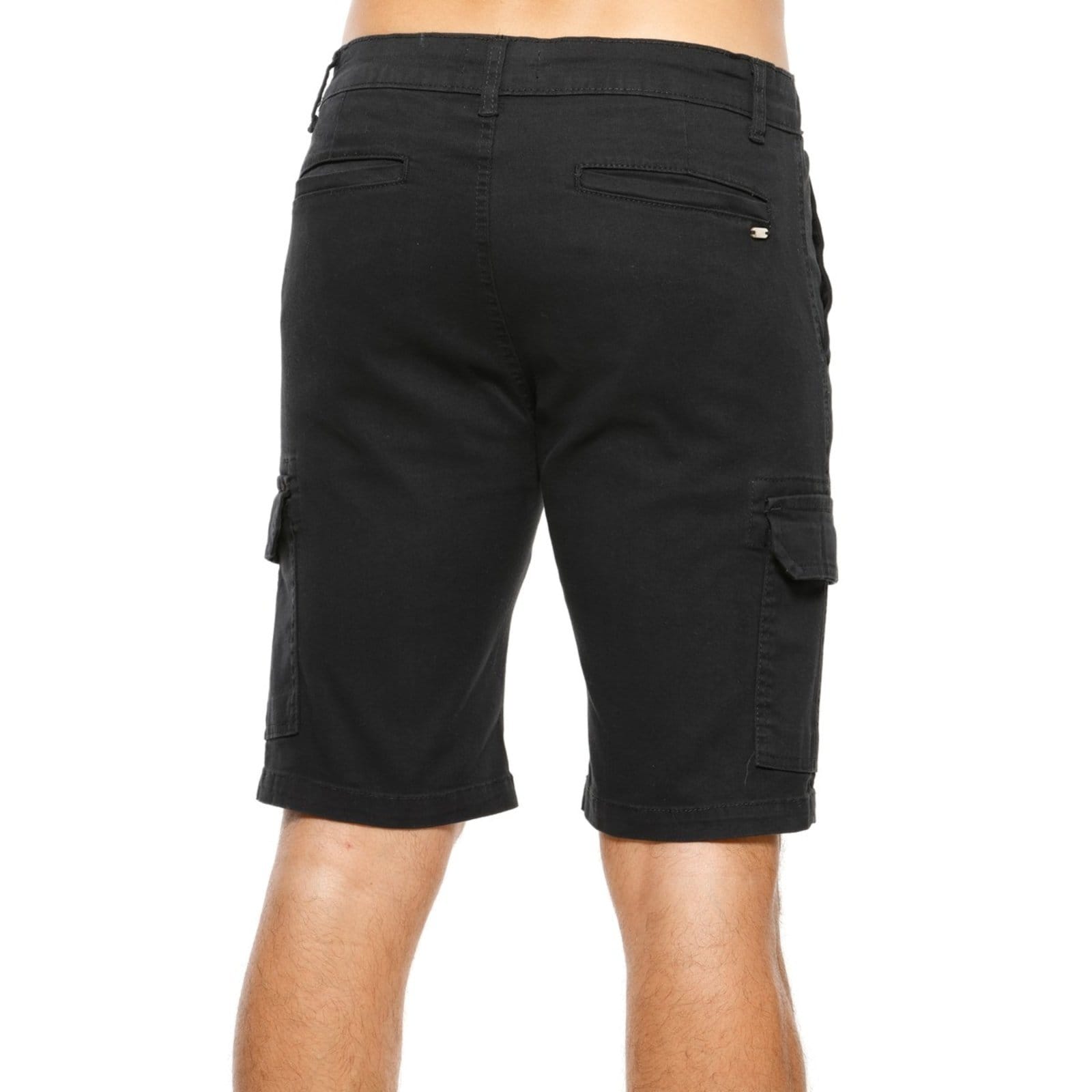 Vista 2 Bermuda Masculina Sarja Passeio VLCS VLCS VIOLAÇÕES preto