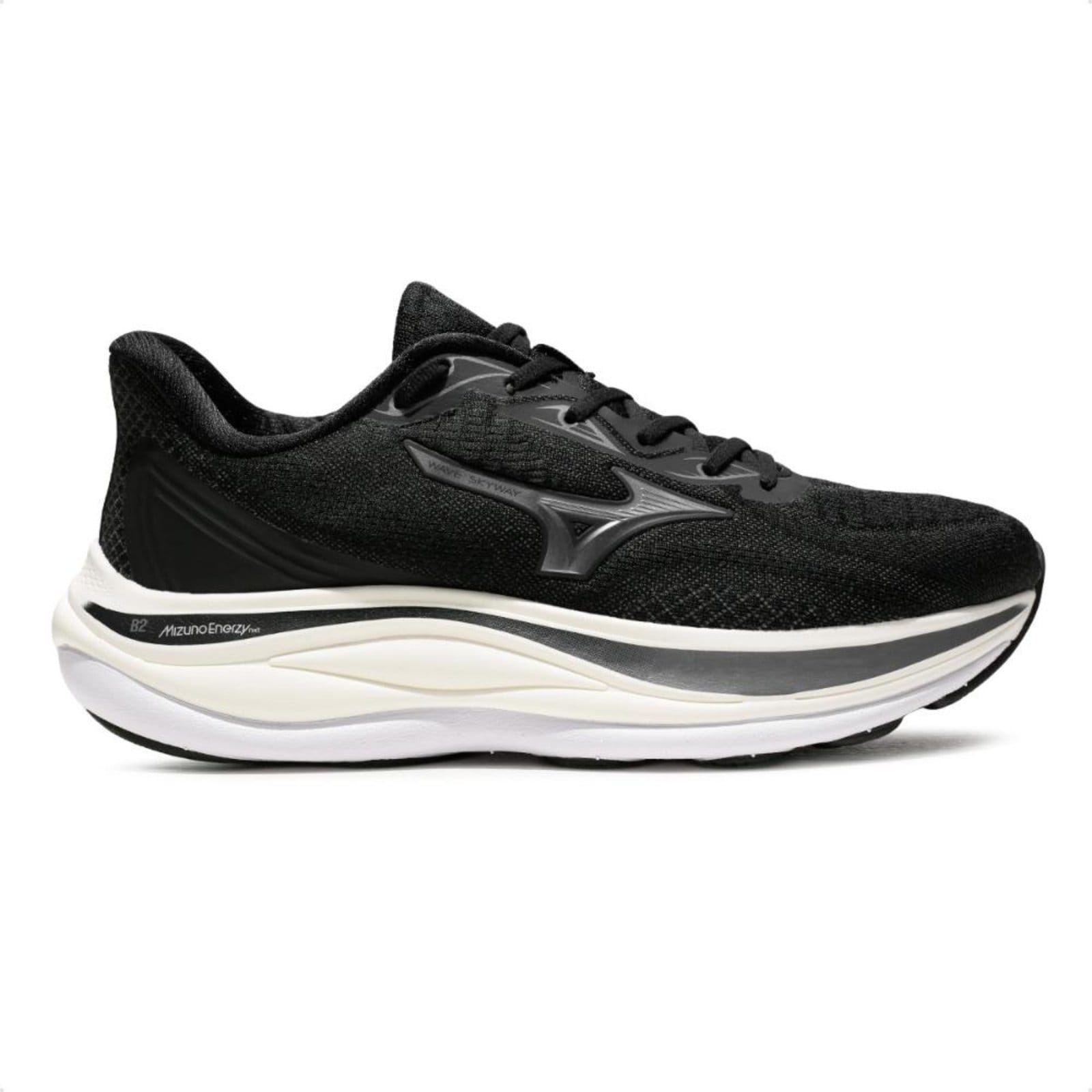 Vista principal Tênis Mizuno Wave Skyway Masculino Mizuno preto