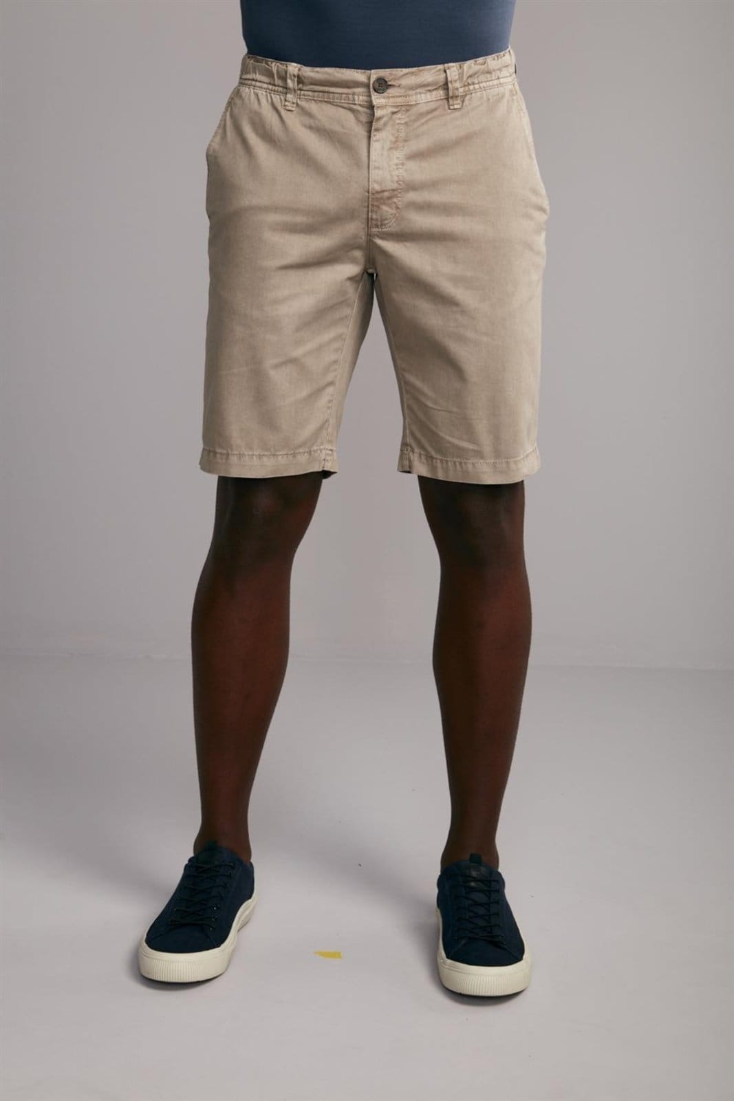 HIGHSTIL Bermuda Chino Comfort - Khaki