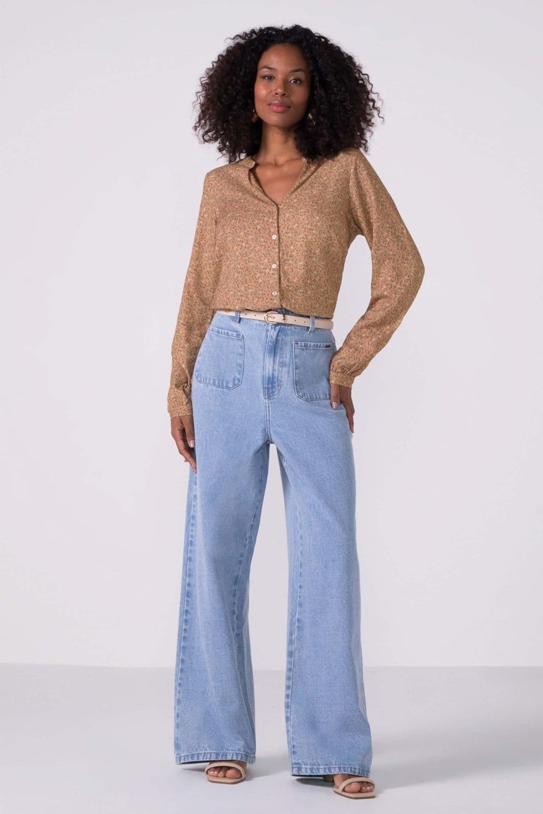 Blusa Feminina Floral Delicada Marialícia - 2